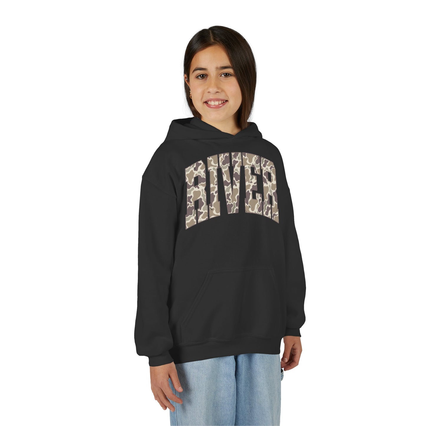 River Pilots Youth Hoodie – CAMO!