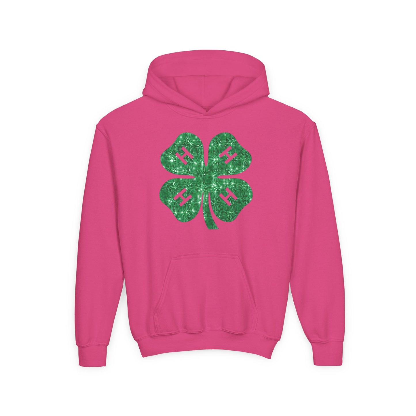 4-H GLITTER - Youth Hoodie