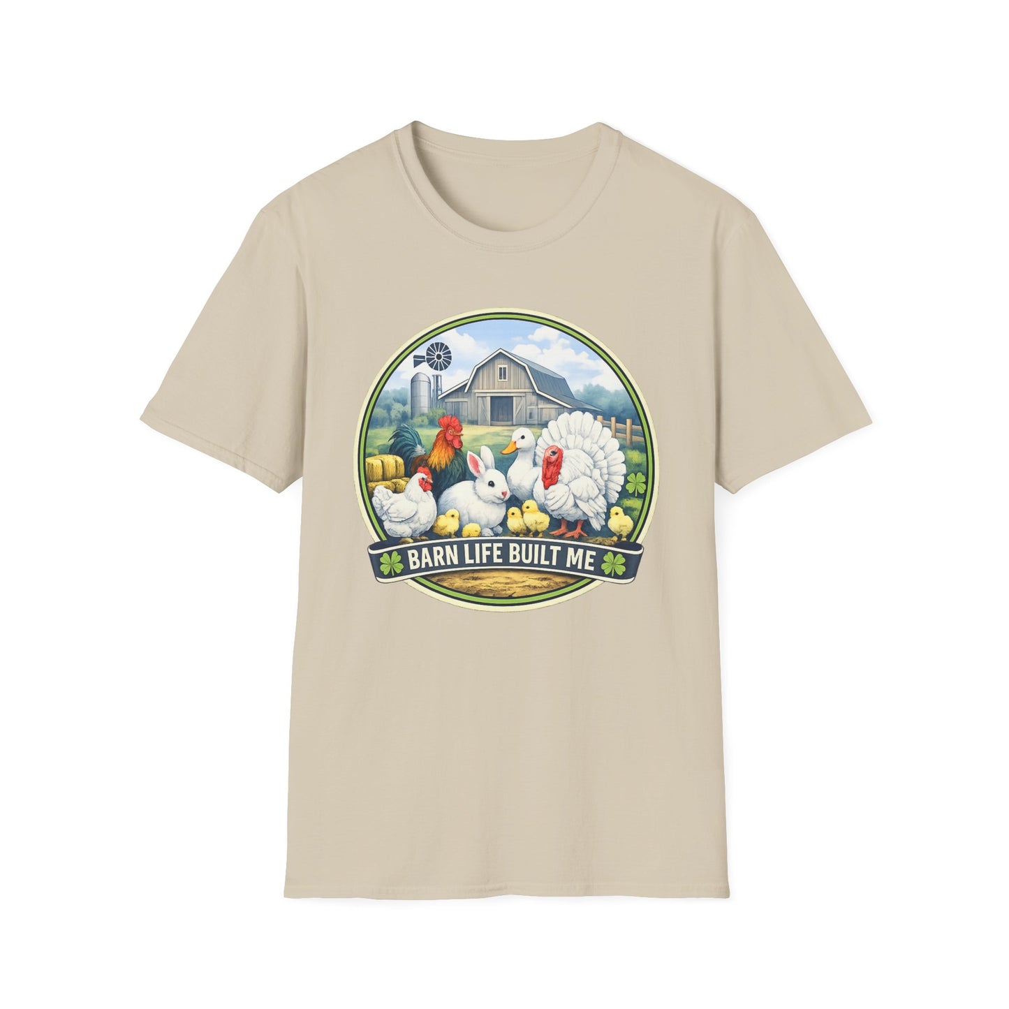 BARN LIFE BUILT ME - Small Animals - Unisex T-Shirt