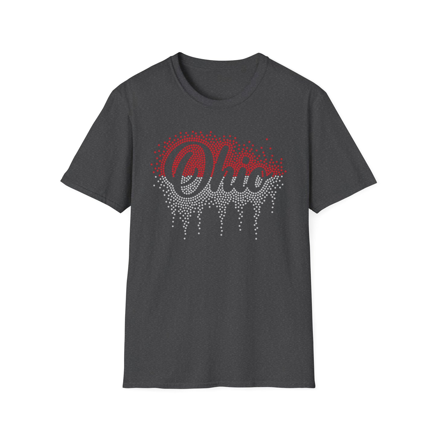 Ohio Rhinestone Cursive T-Shirt
