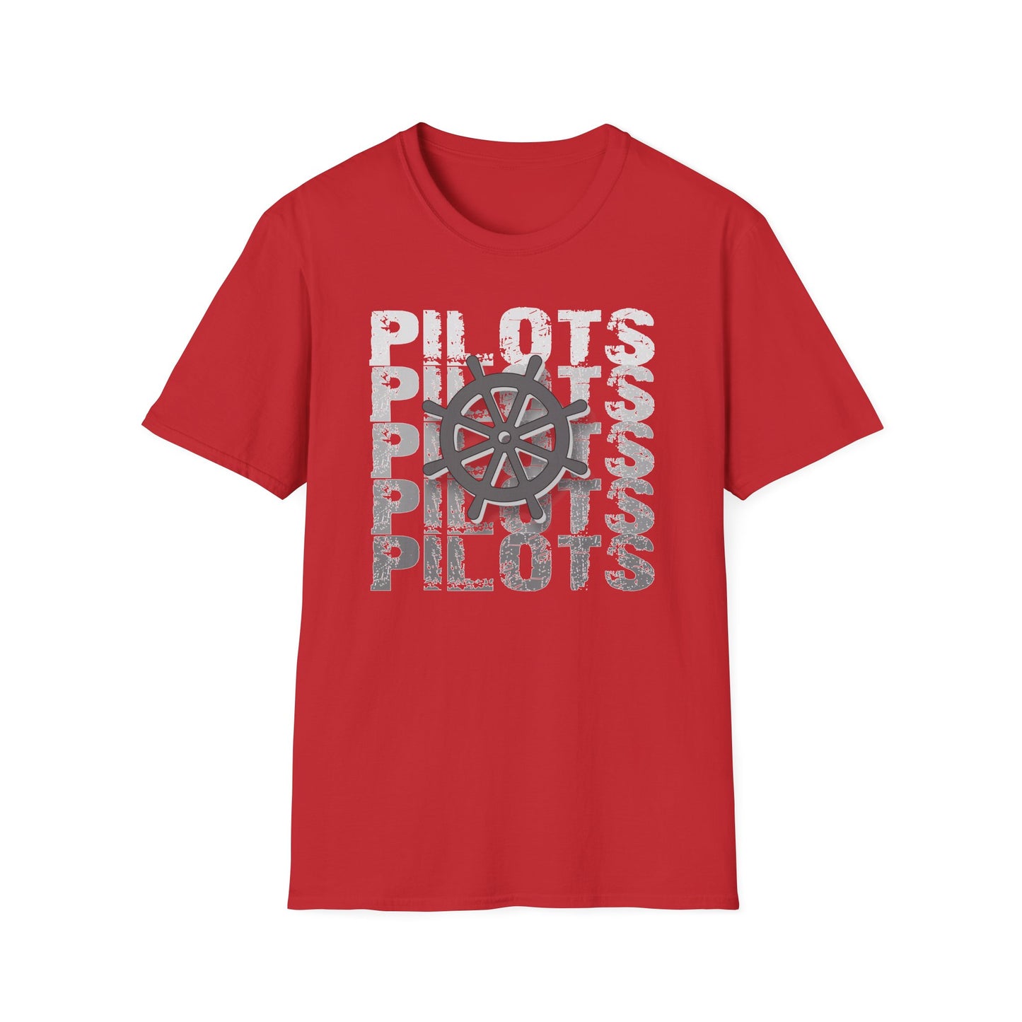 Pilots Stacked Wheel Unisex T-Shirt