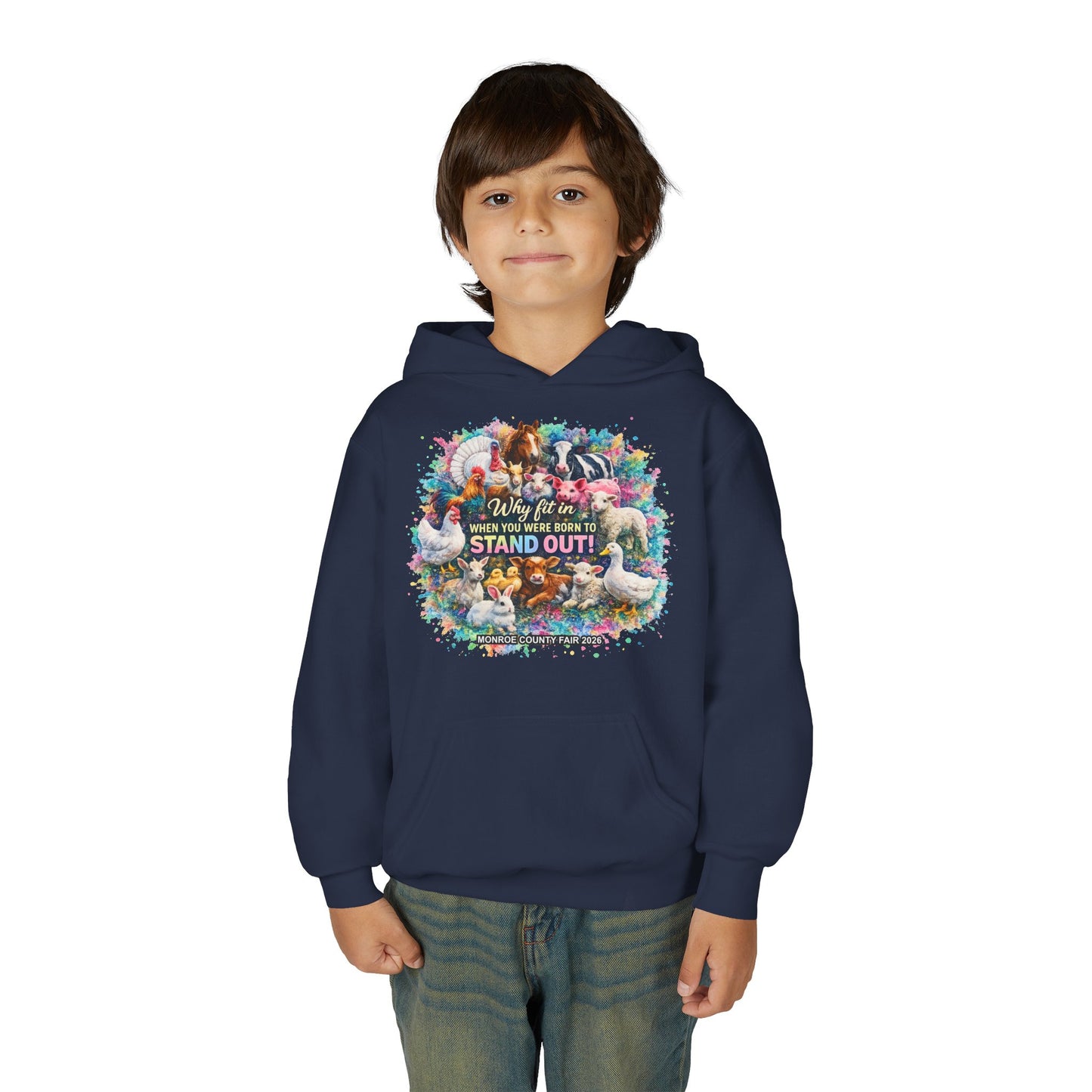 MONROE COUNTY FAIR 2026 - Youth Hoodie