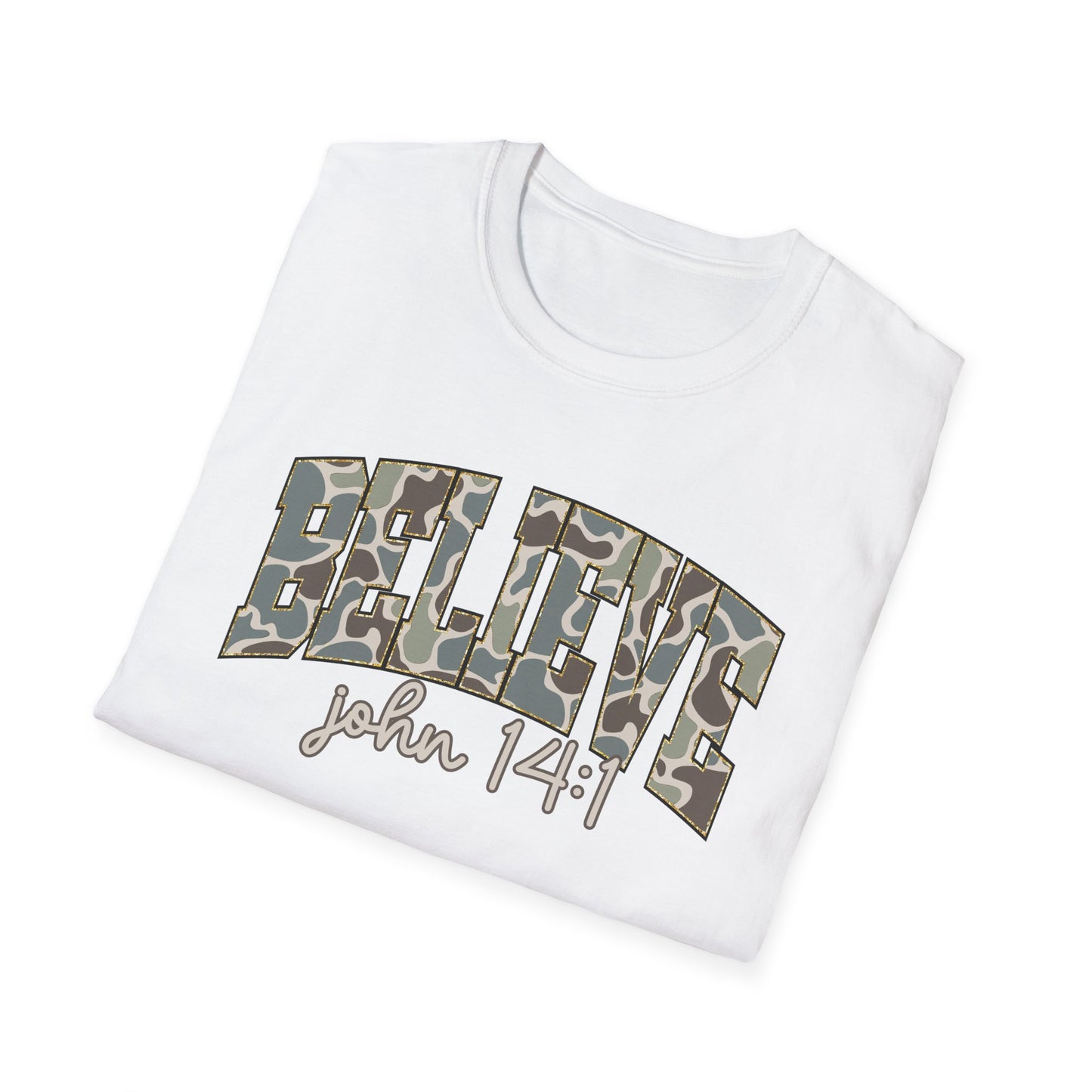 BELIEVE Camo T-Shirt