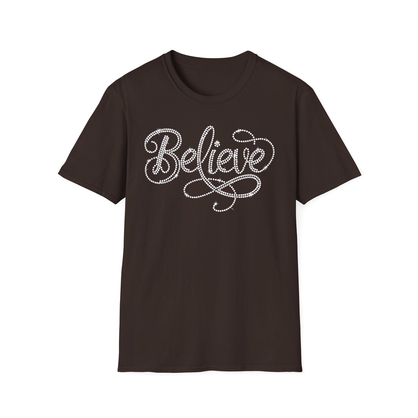 BELIEVE - Clear Rhinestones