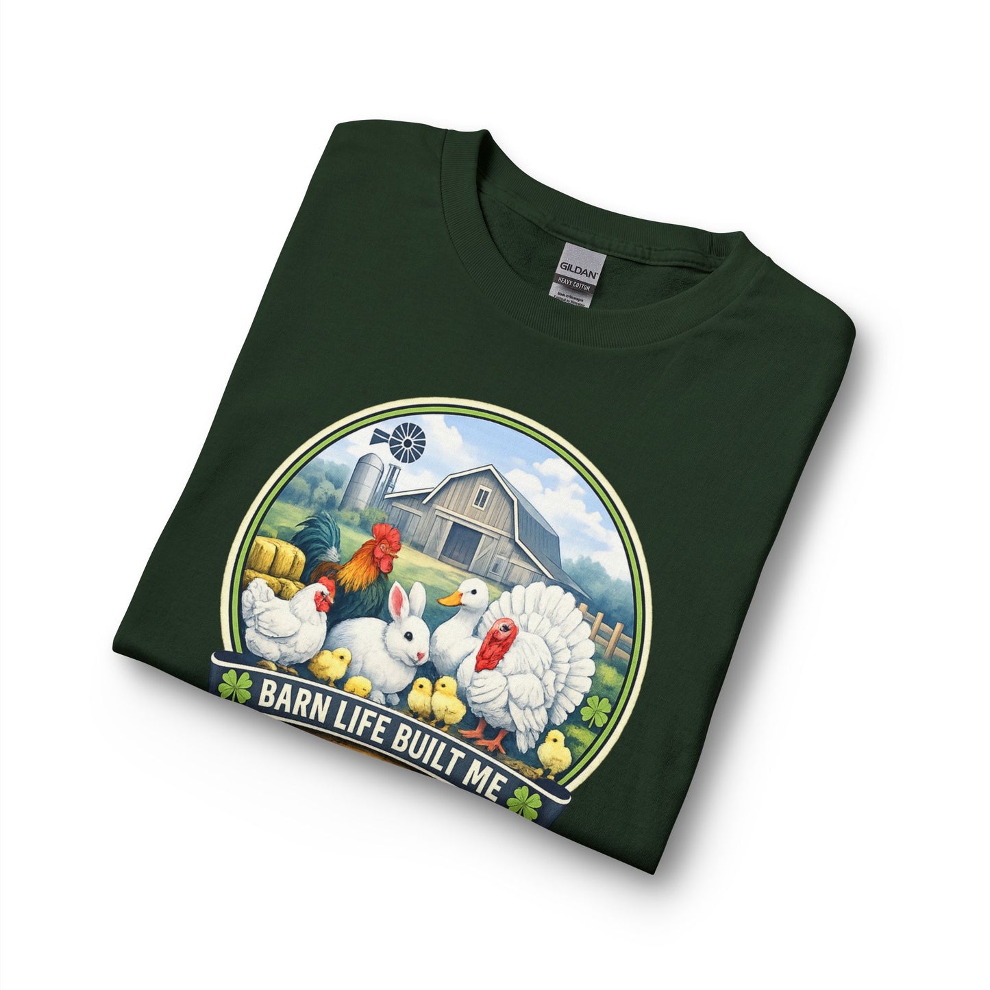 BARN LIFE BUILT ME - Small Animals - Long Sleeve T-Shirt