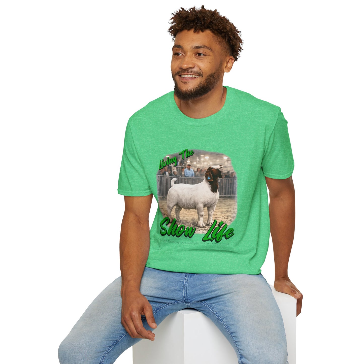 Living the Show Life - Goats - Unisex T-Shirt