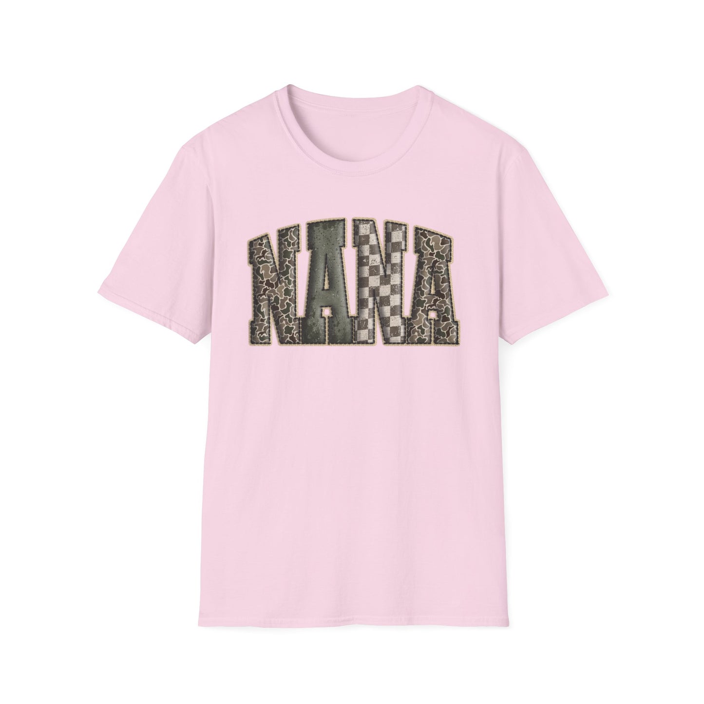 Nana Camo Print T-Shirt