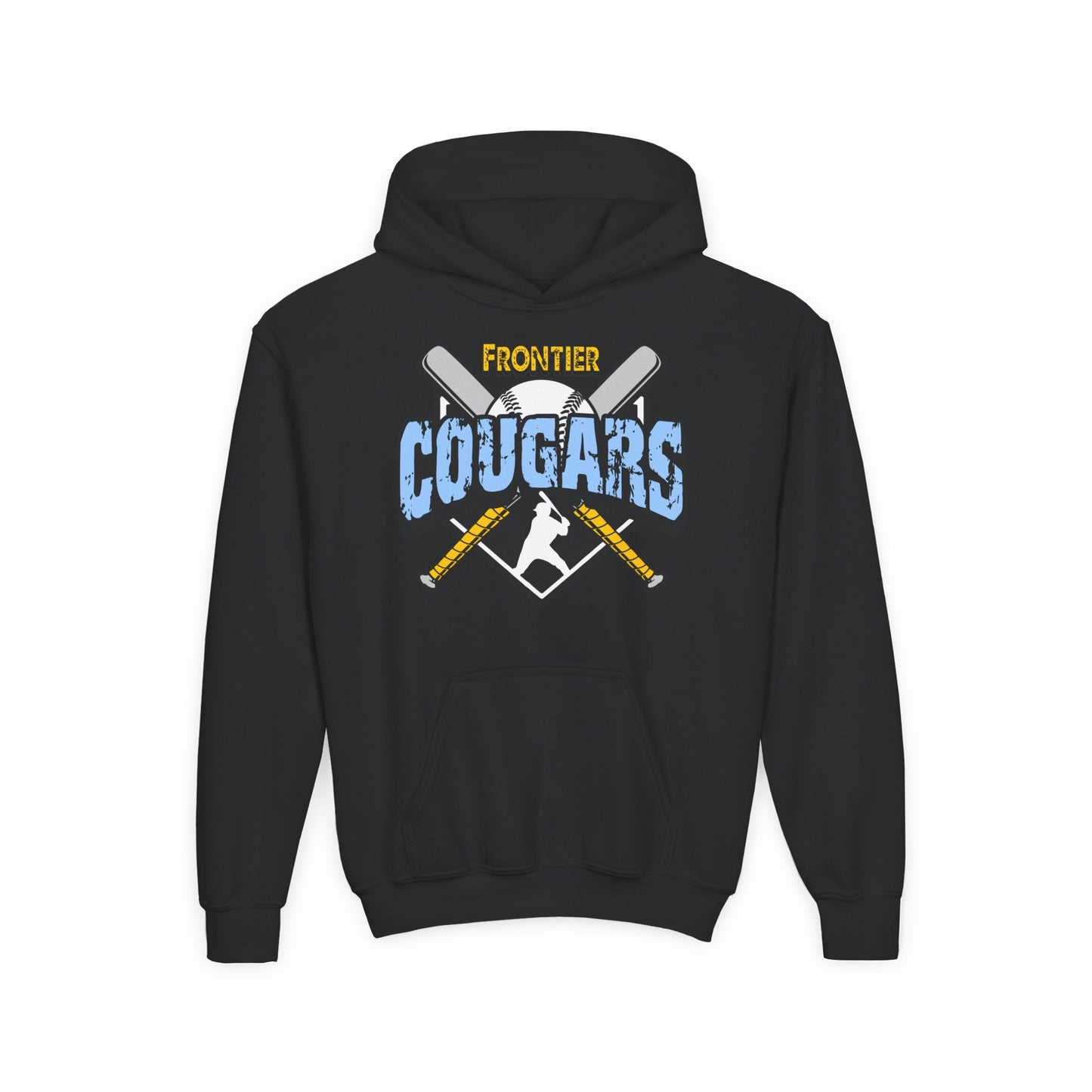 Frontier Cougars Baseball 2 Hoodie