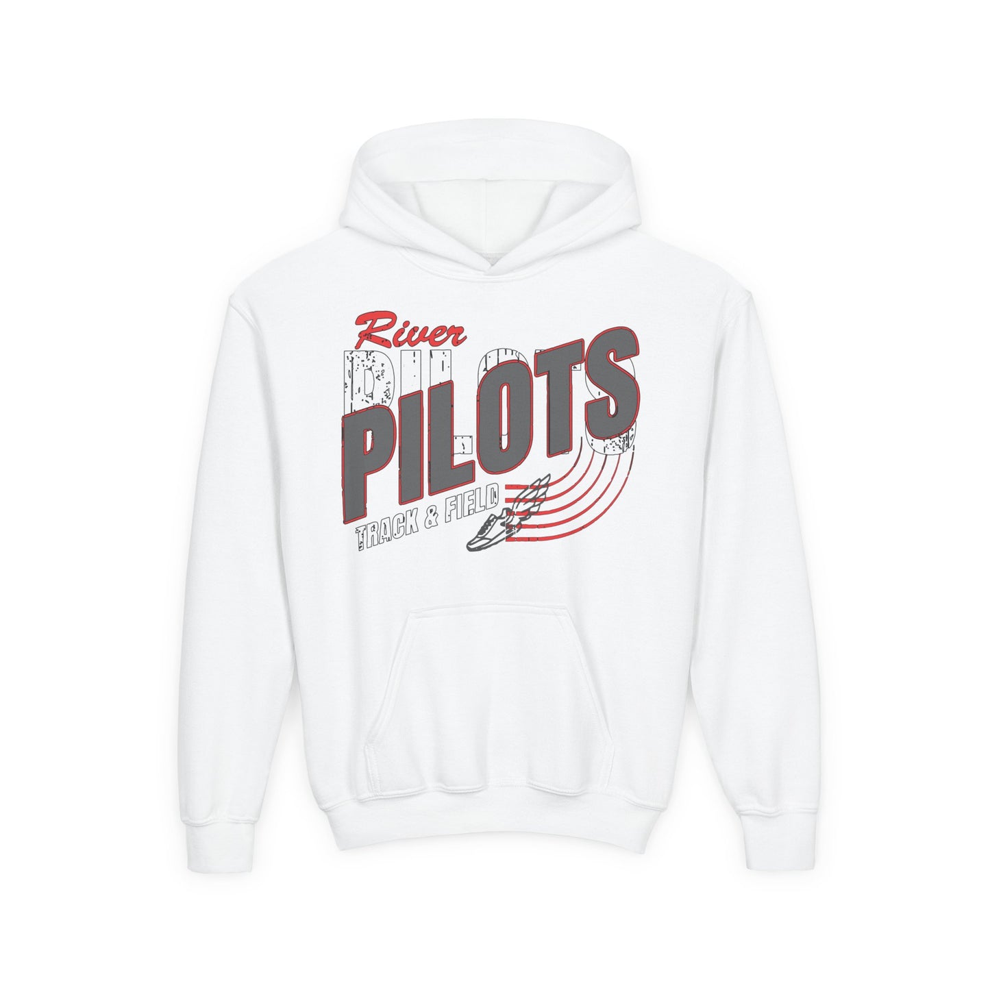 River Pilots Track & Field Youth Hoodie