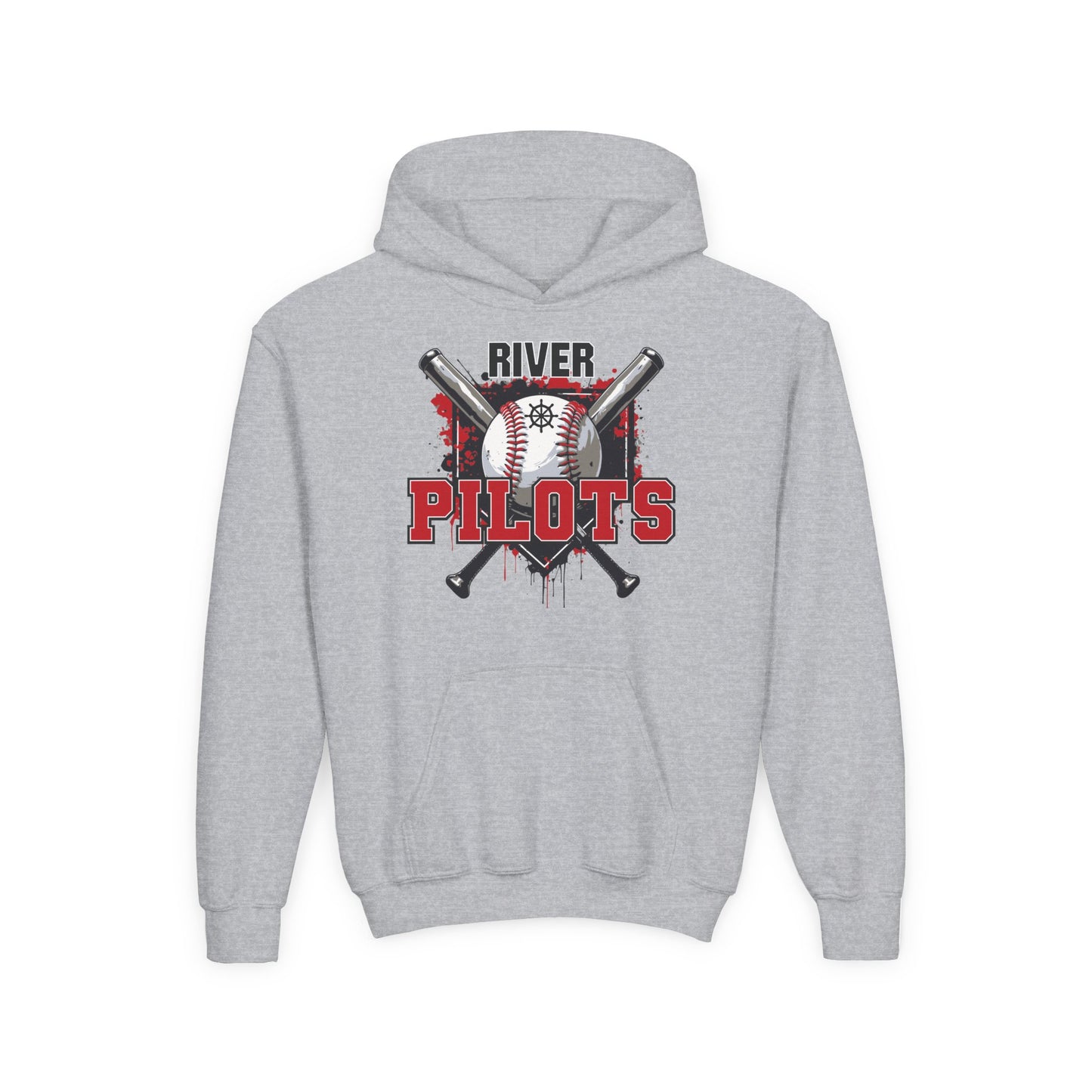 River Baseball 2 Youth Hoodie