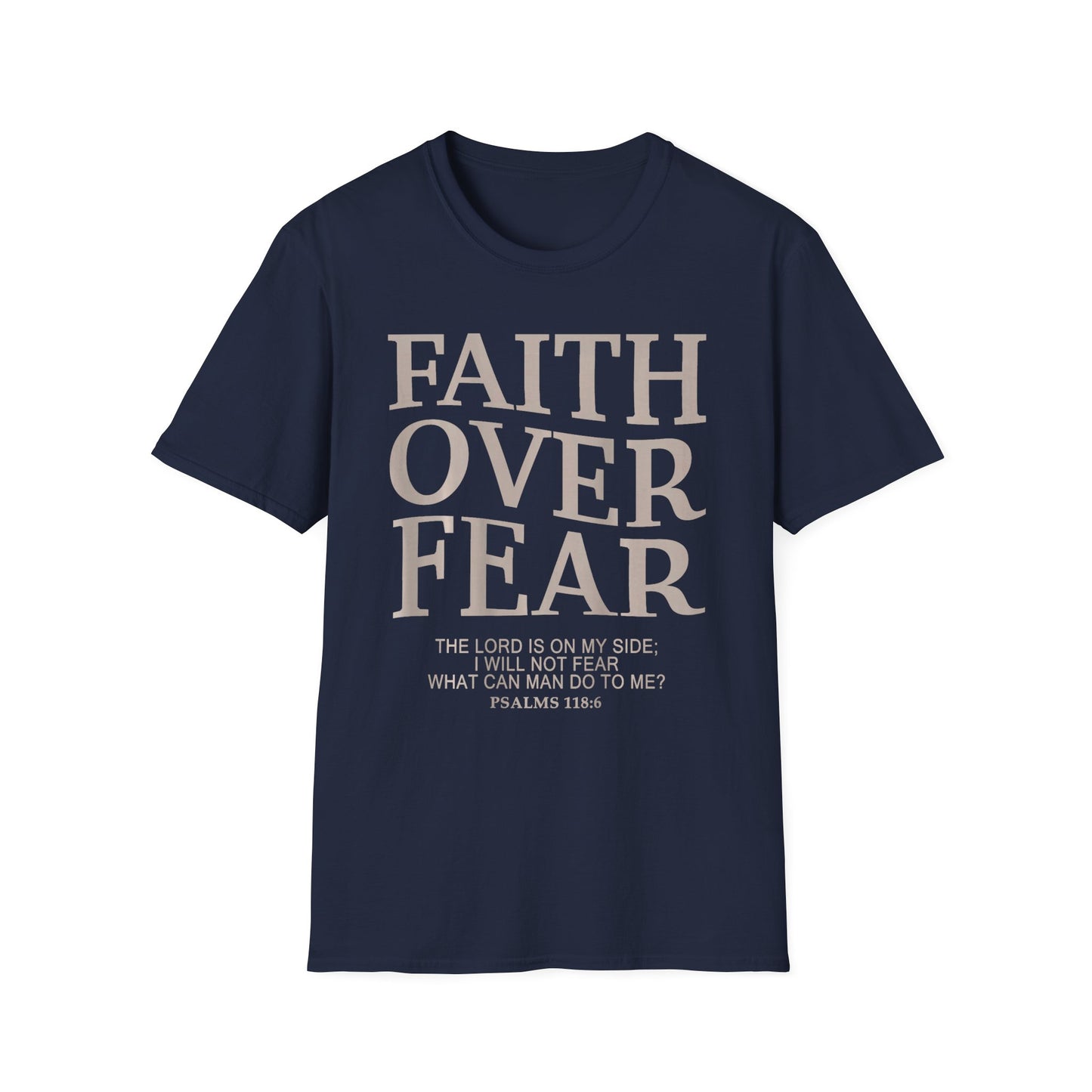 Faith Over Fear American Flag 6 T-Shirt