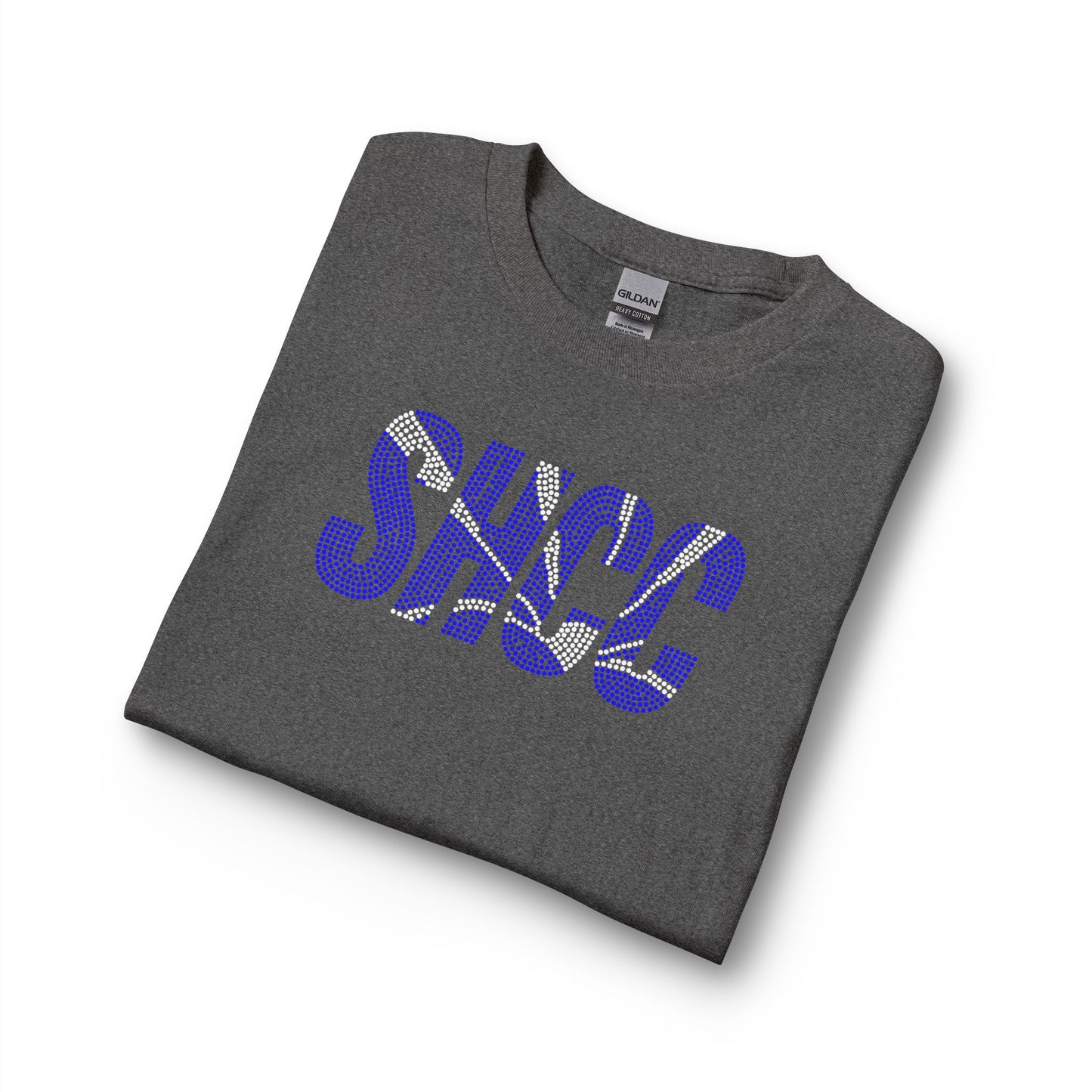SWISS HILLS logo - Long Sleeve T-Shirt - RHINESTONES