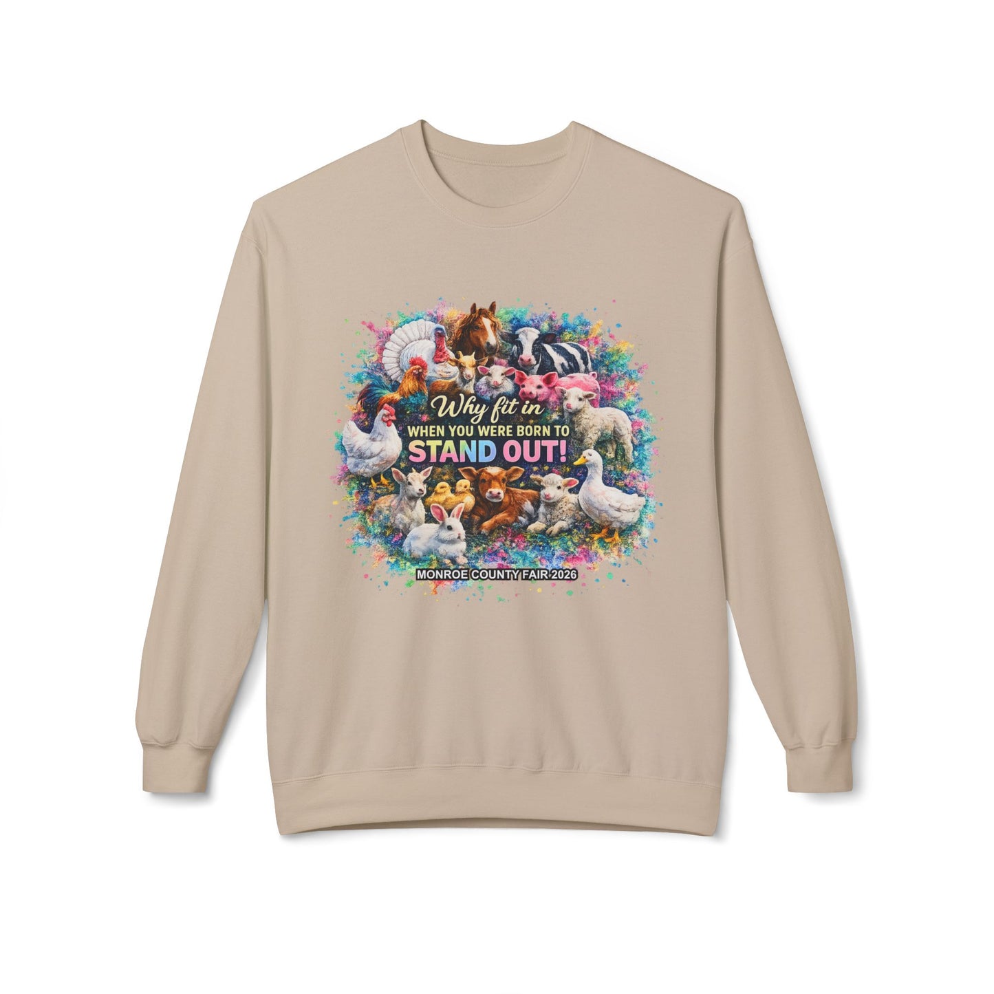 MONROE COUNTY FAIR 2026 - Crewneck Sweatshirt