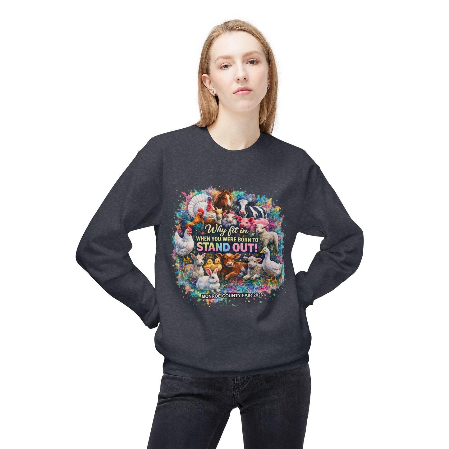 MONROE COUNTY FAIR 2026 - Crewneck Sweatshirt