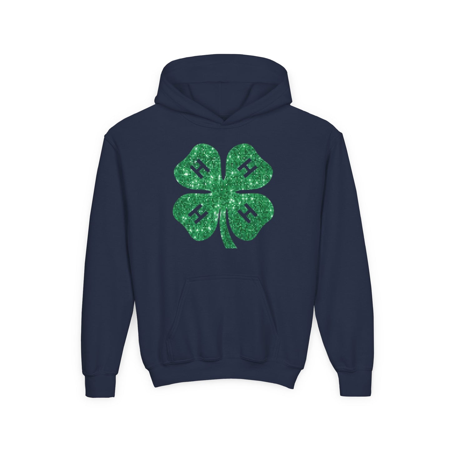 4-H GLITTER - Youth Hoodie