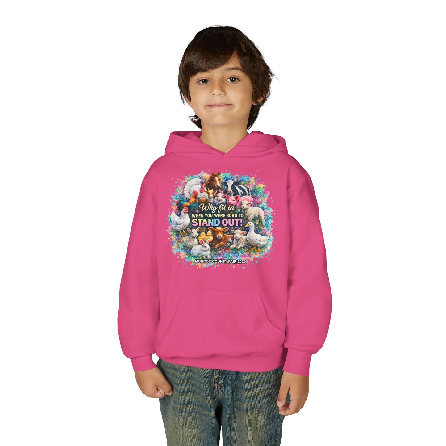 MONROE COUNTY FAIR 2026 - Youth Hoodie
