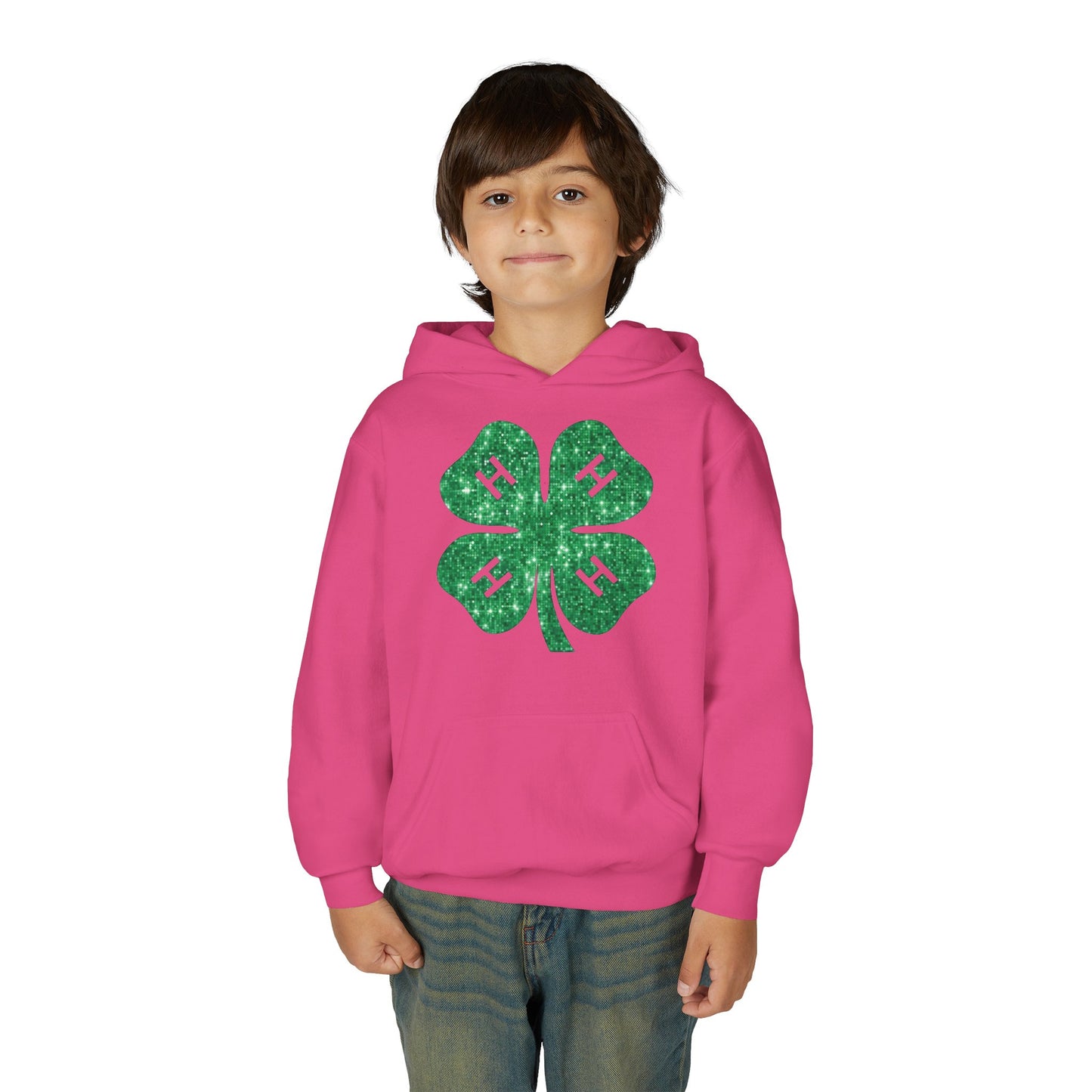 4-H GLITTER - Youth Hoodie