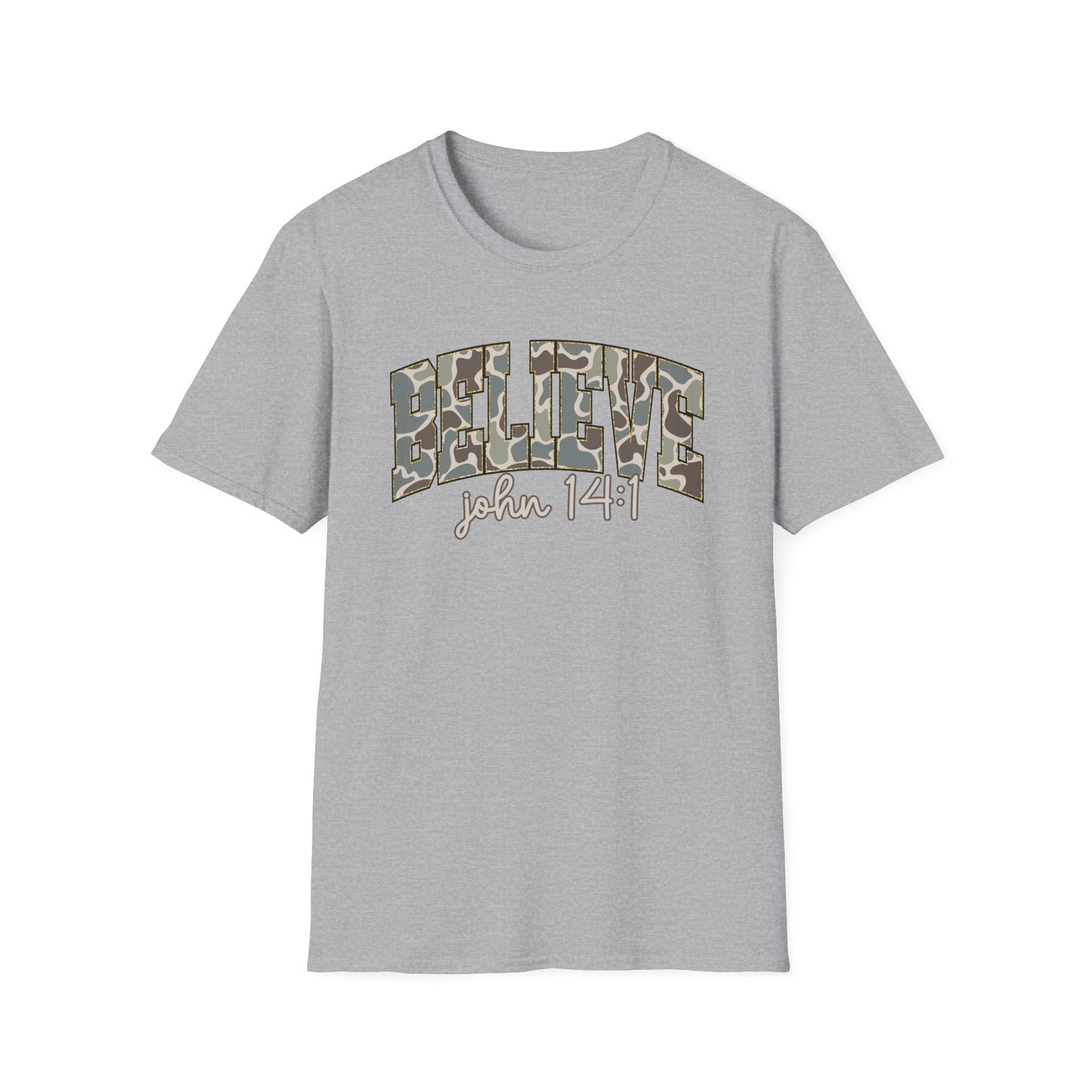 BELIEVE Camo T-Shirt