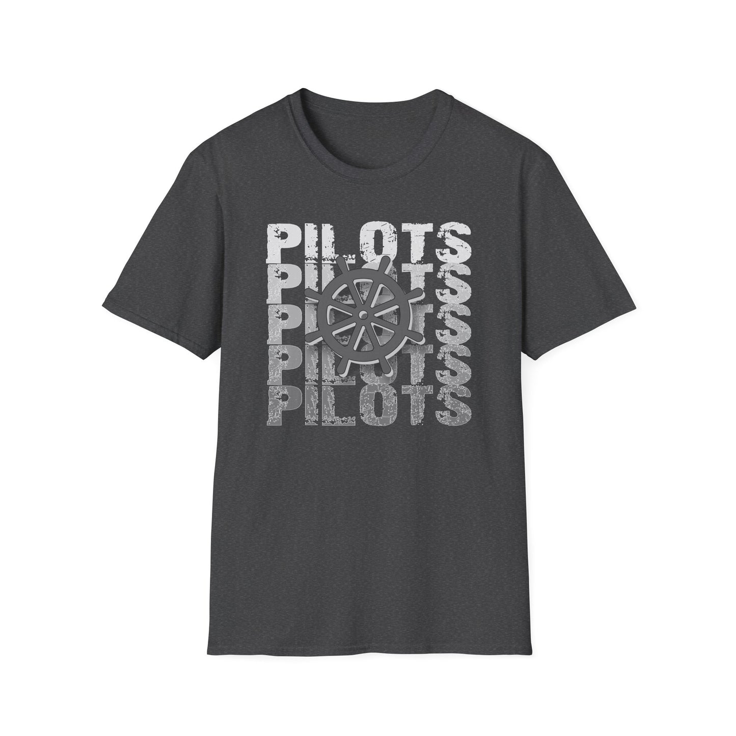 Pilots Stacked Wheel Unisex T-Shirt