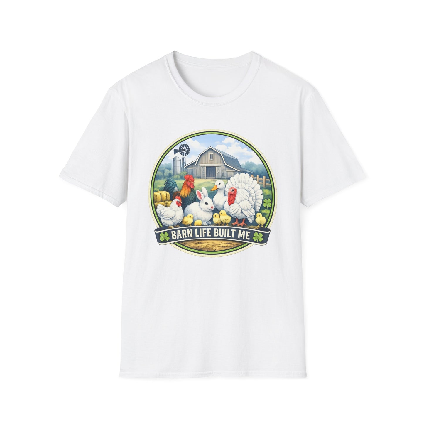 BARN LIFE BUILT ME - Small Animals - Unisex T-Shirt