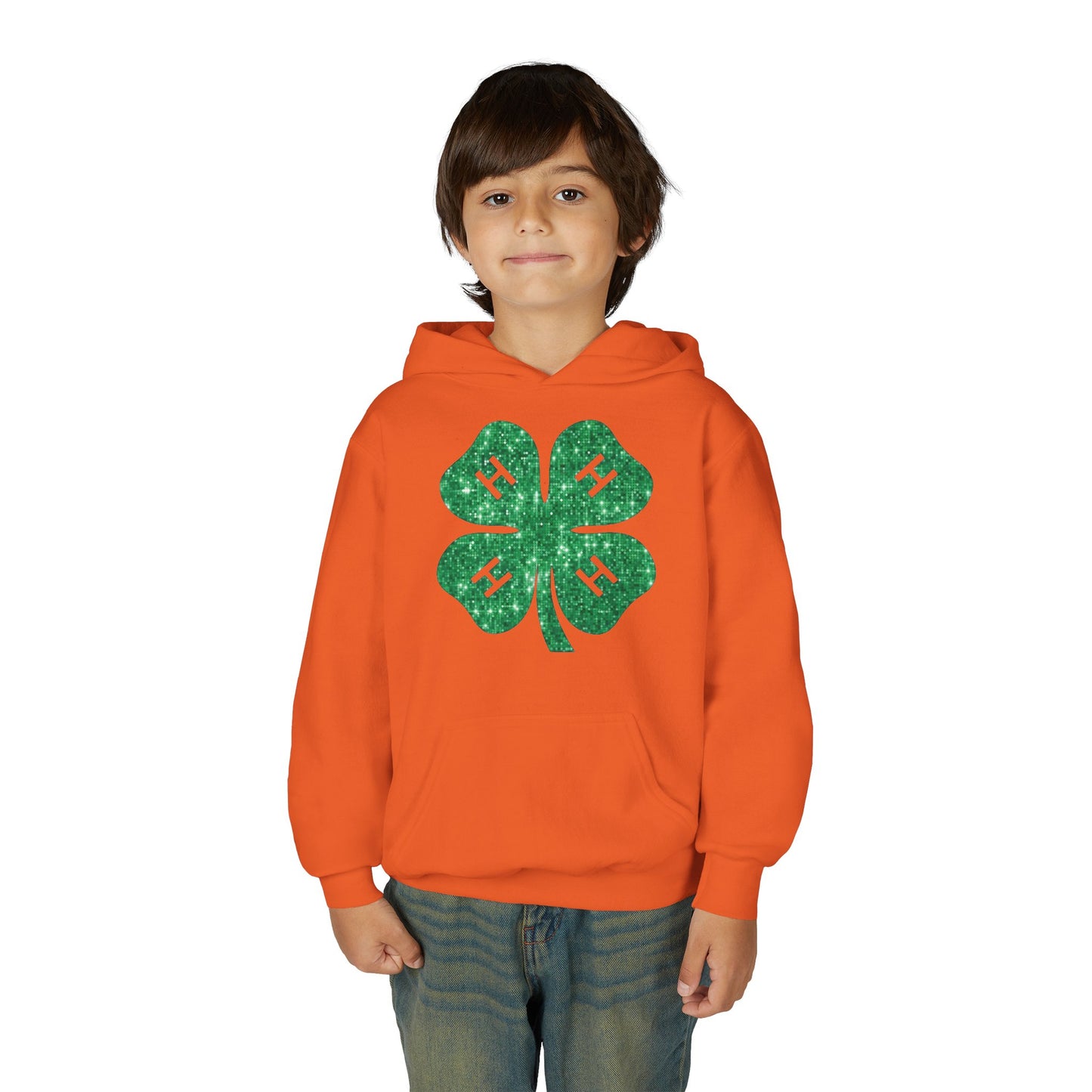 4-H GLITTER - Youth Hoodie