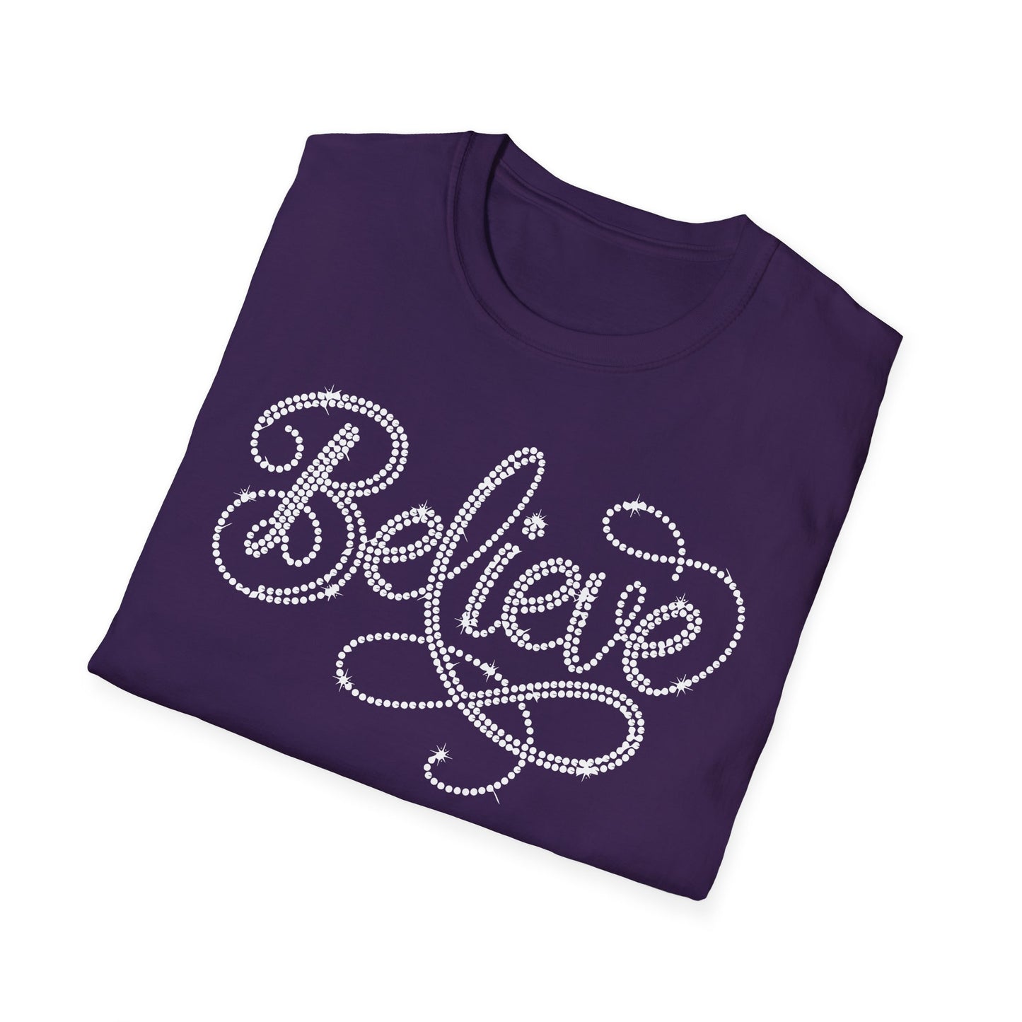 BELIEVE - Clear Rhinestones