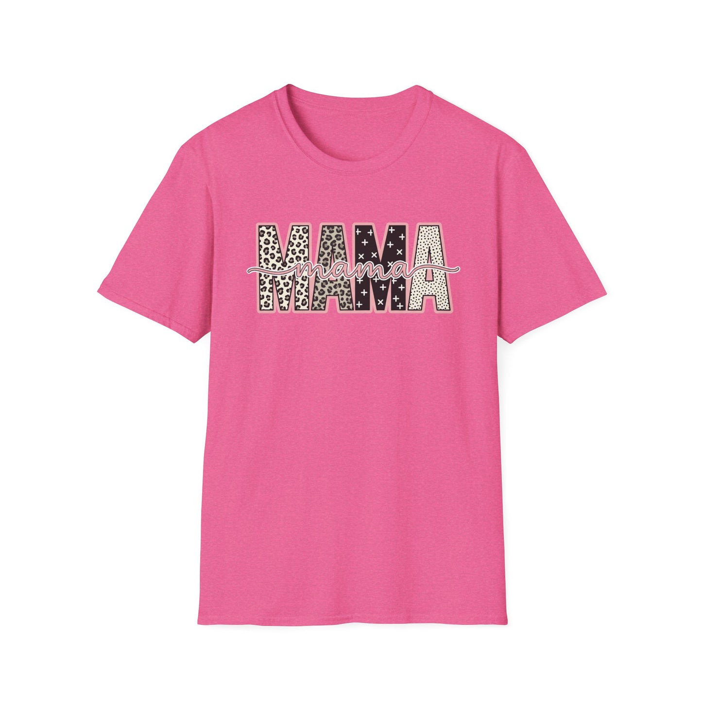 MAMA Leopard Print T-Shirt