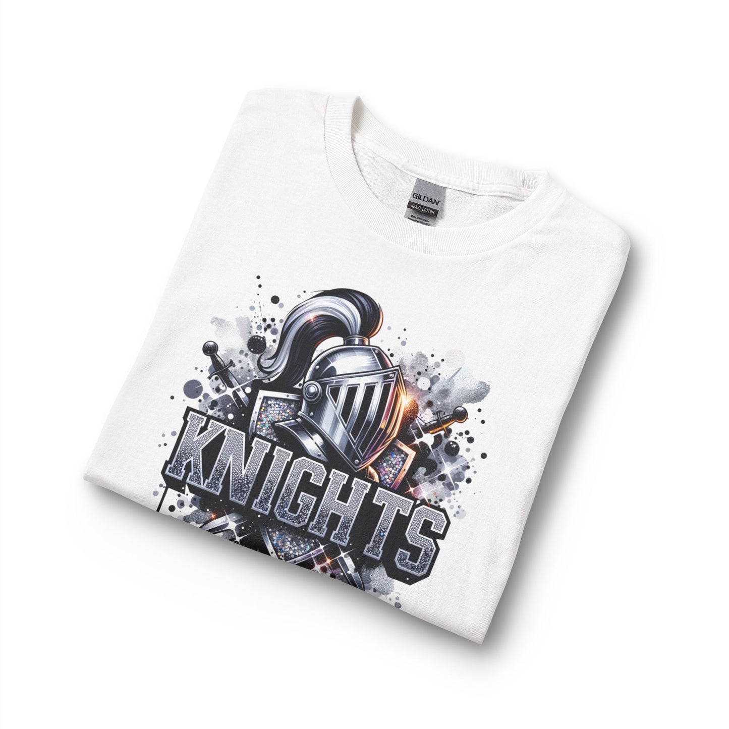 Knights Graphic Long Sleeve Tee — Bling