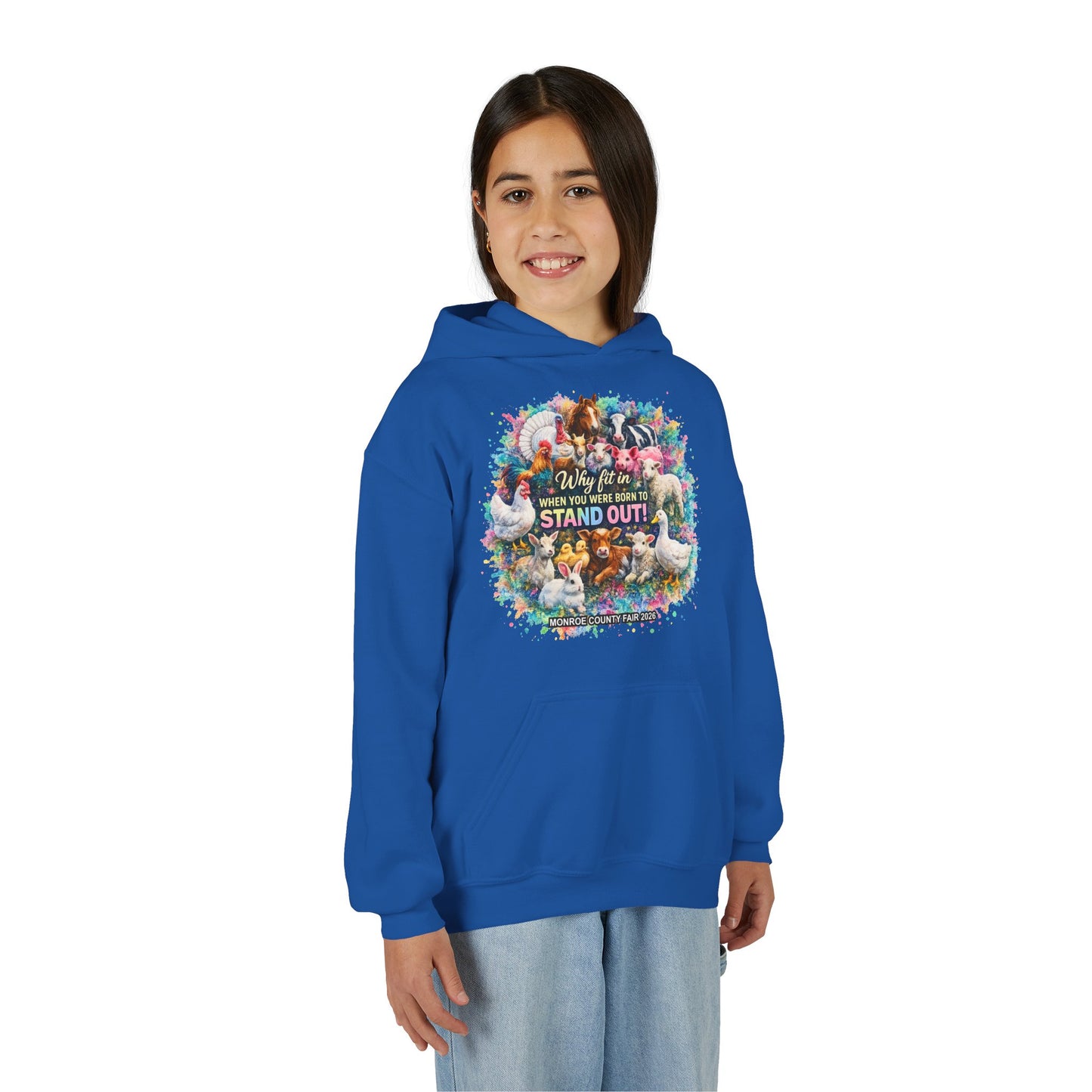 MONROE COUNTY FAIR 2026 - Youth Hoodie