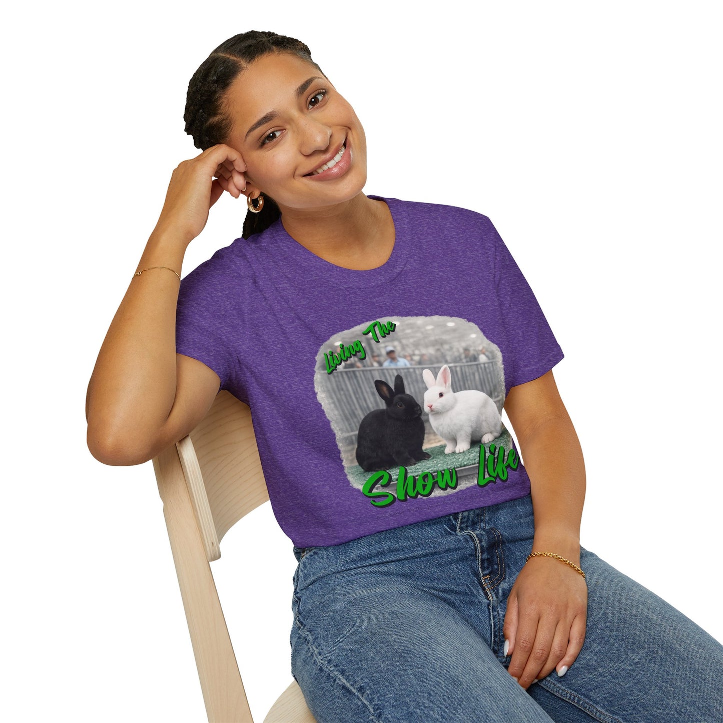 Living the Show Life - Rabbits - Unisex T-Shirt