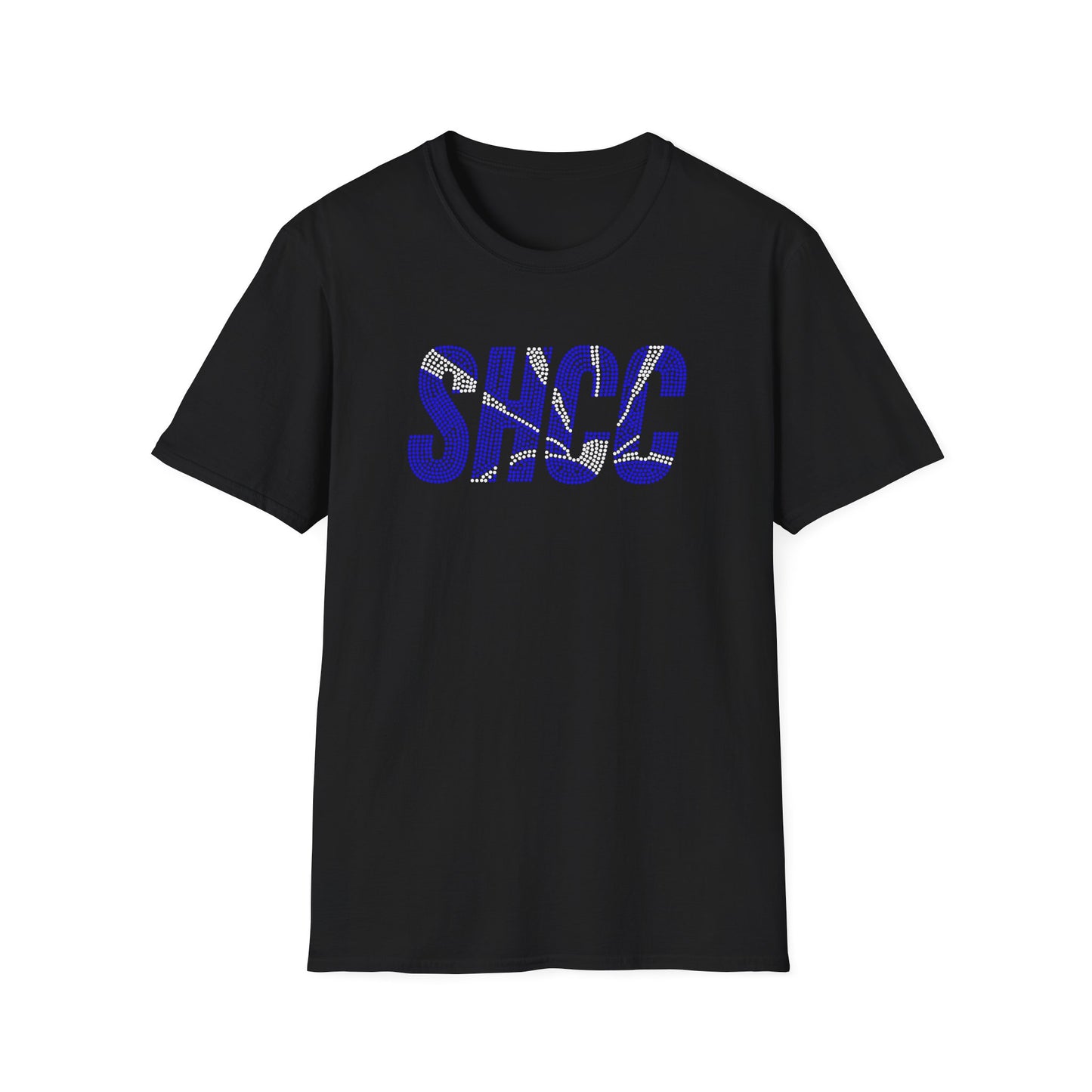 SWISS HILLS logo - Unisex T-Shirt - RHINESTONES