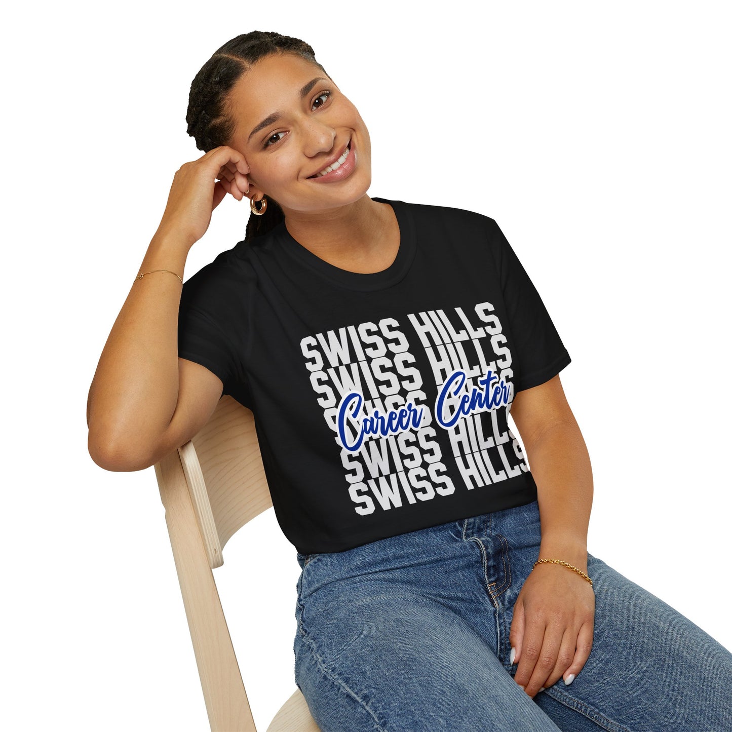 SWISS HILLS Stacked T-Shirt
