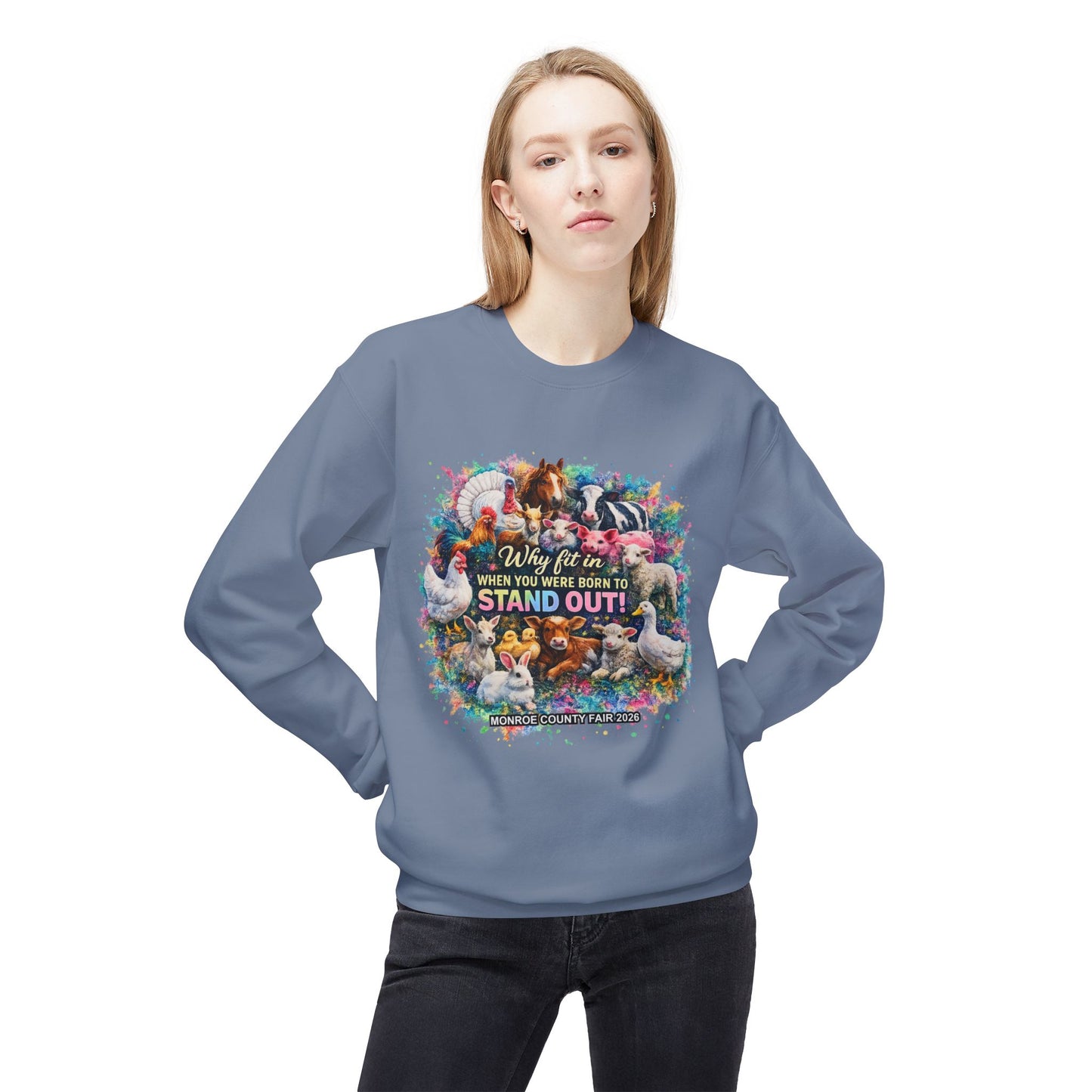 MONROE COUNTY FAIR 2026 - Crewneck Sweatshirt