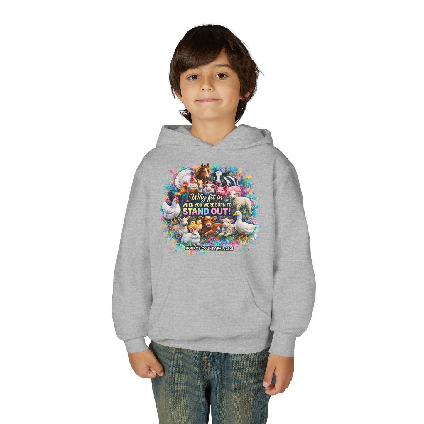 MONROE COUNTY FAIR 2026 - Youth Hoodie