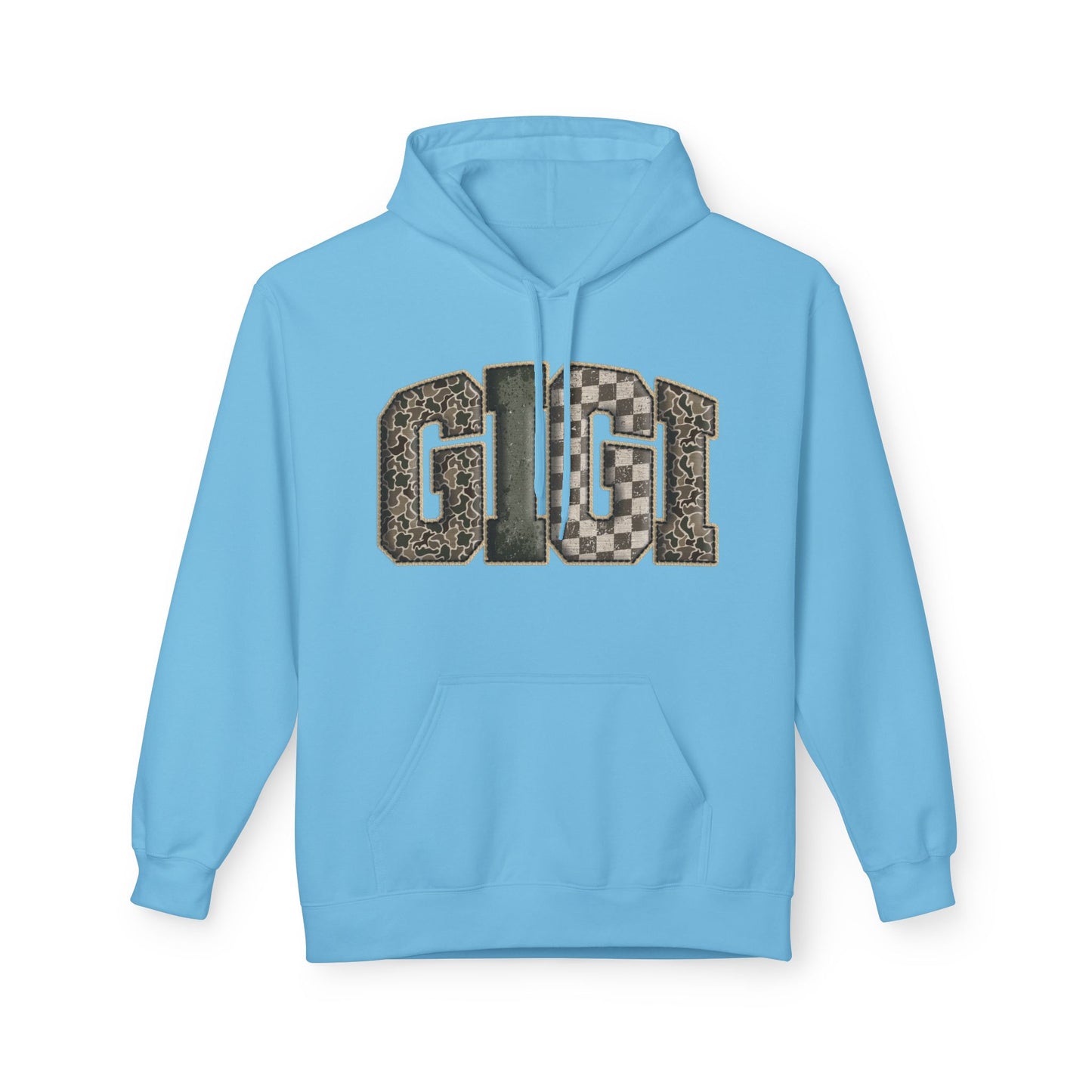 GIGI Camo Print Hoodie