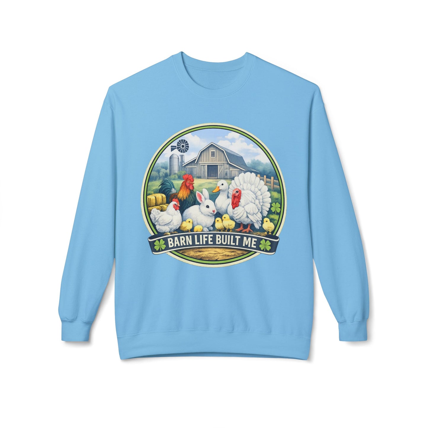 BARN LIFE BUILT ME - Small Animals - Crewneck Sweatshirt