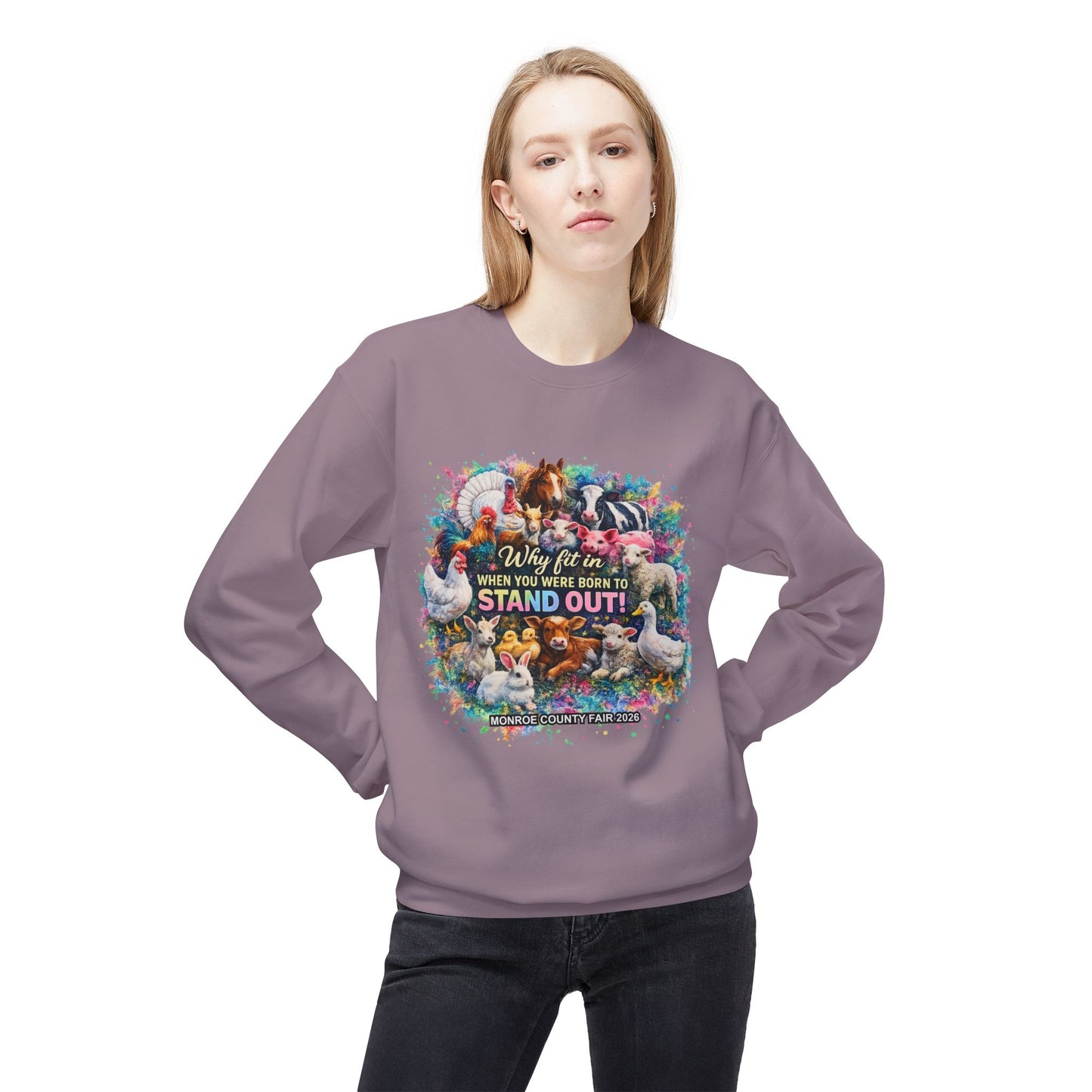 MONROE COUNTY FAIR 2026 - Crewneck Sweatshirt