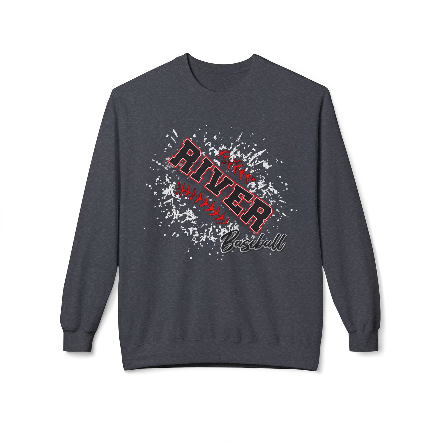 River Baseball 1 Crewneck Sweatshirt