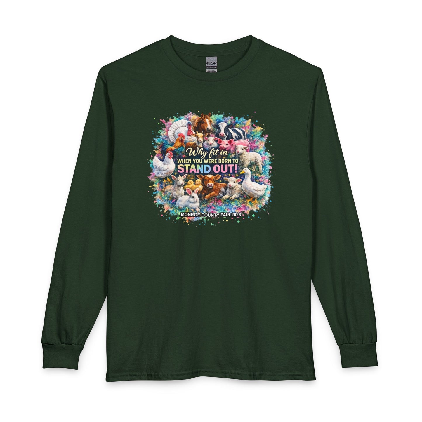 MONROE COUNTY FAIR 2026 - Long Sleeve T-Shirt
