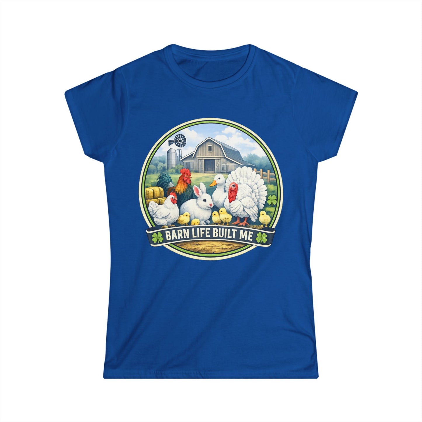 BARN LIFE BUILT ME- Small Animals - Women's T-Shirt