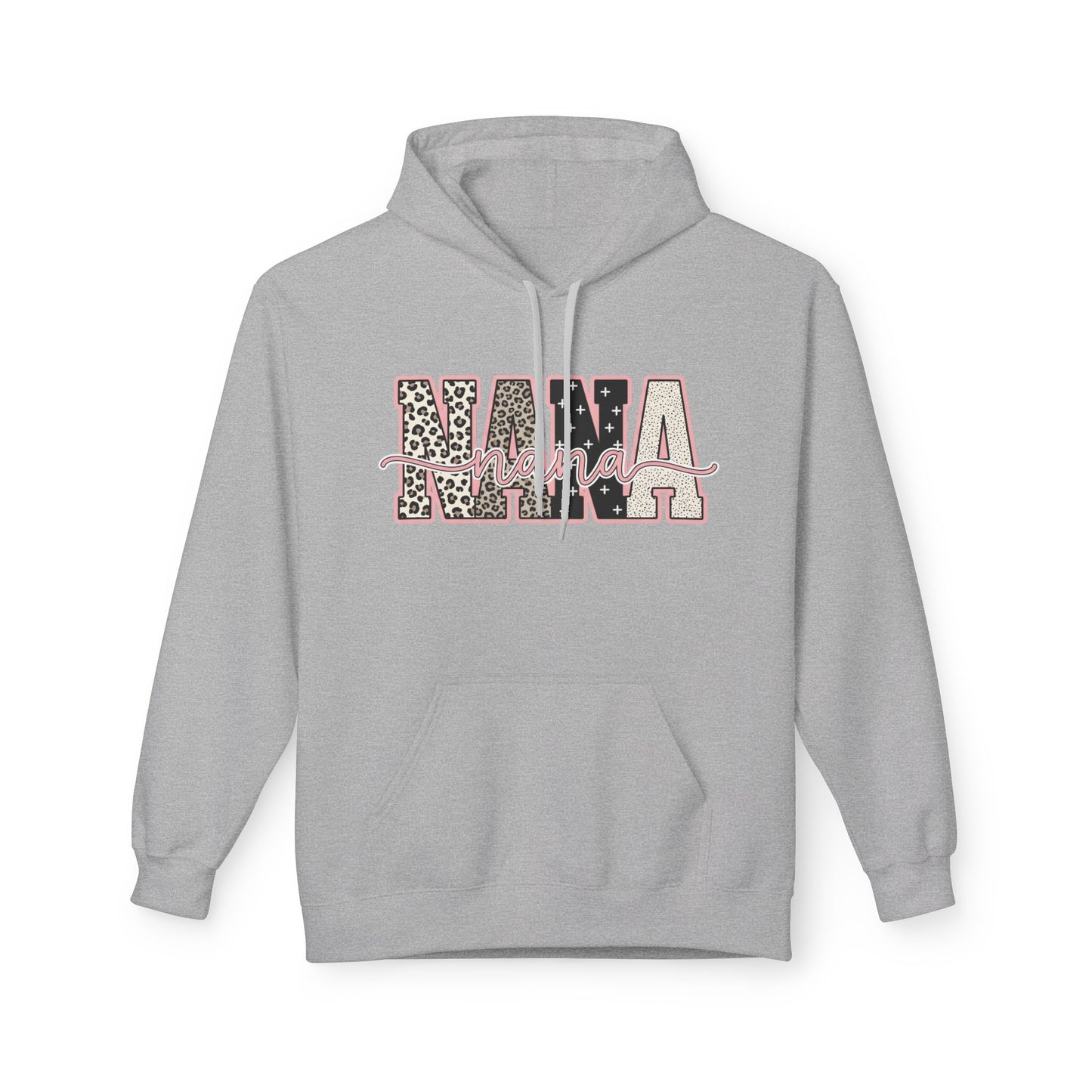 Nana Leopard Print Hoodie