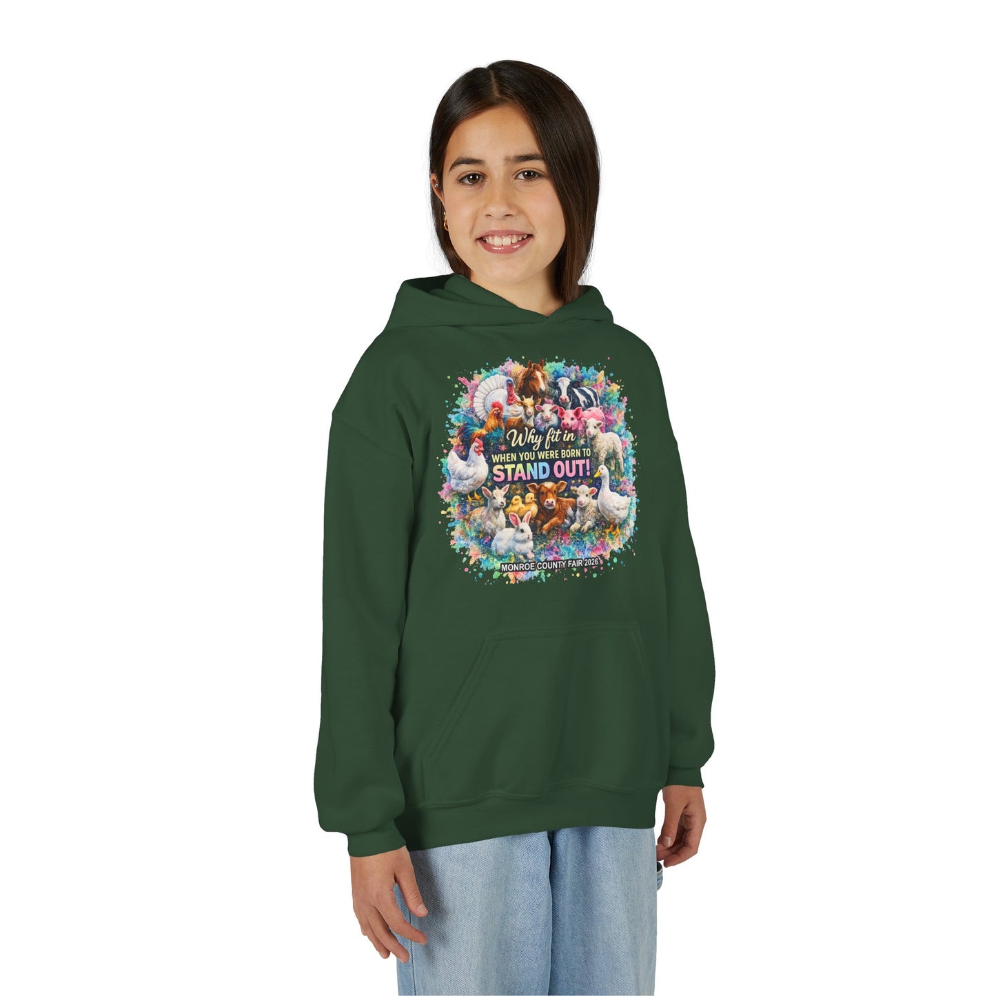 MONROE COUNTY FAIR 2026 - Youth Hoodie