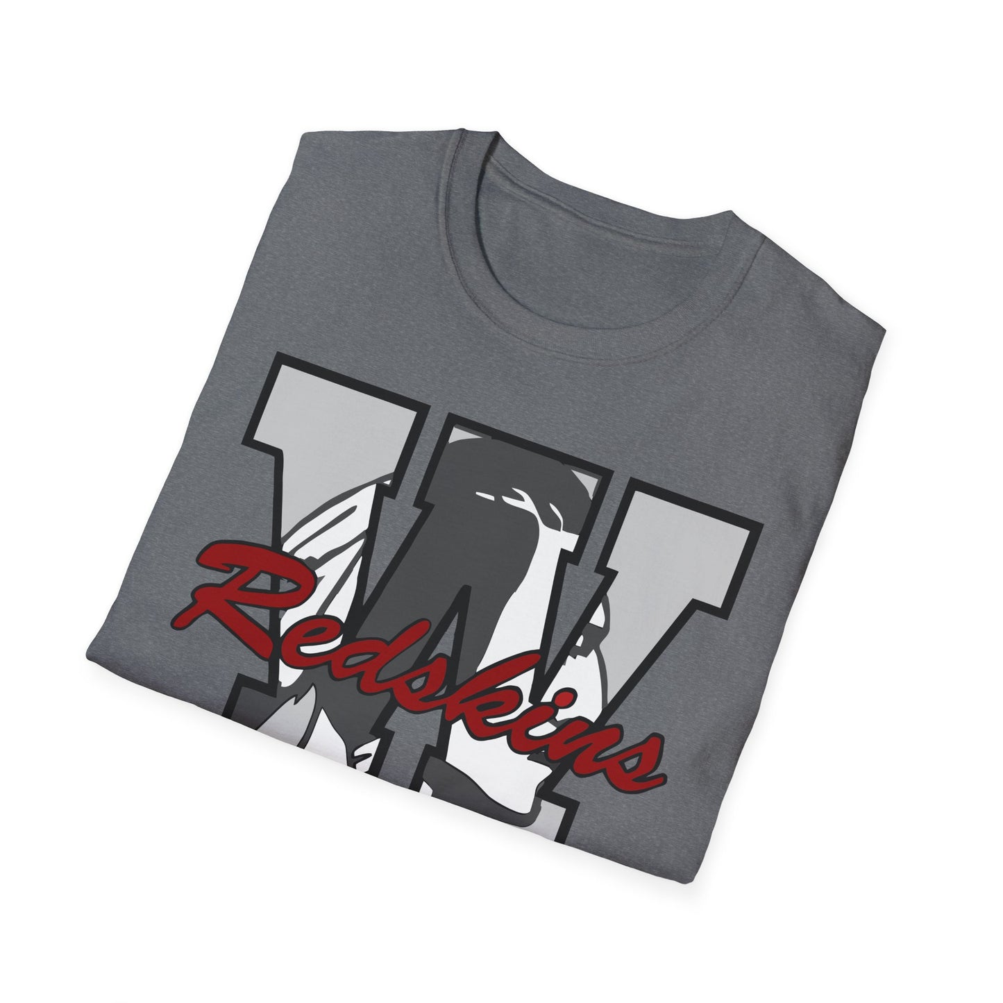 Woodsfield Redskins Letter T-Shirt