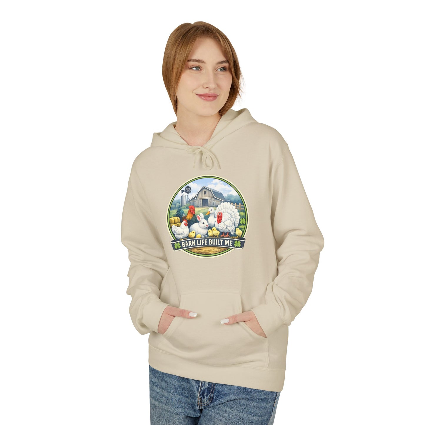 BARN LIFE BUILT ME - Small Animals - Hoodie
