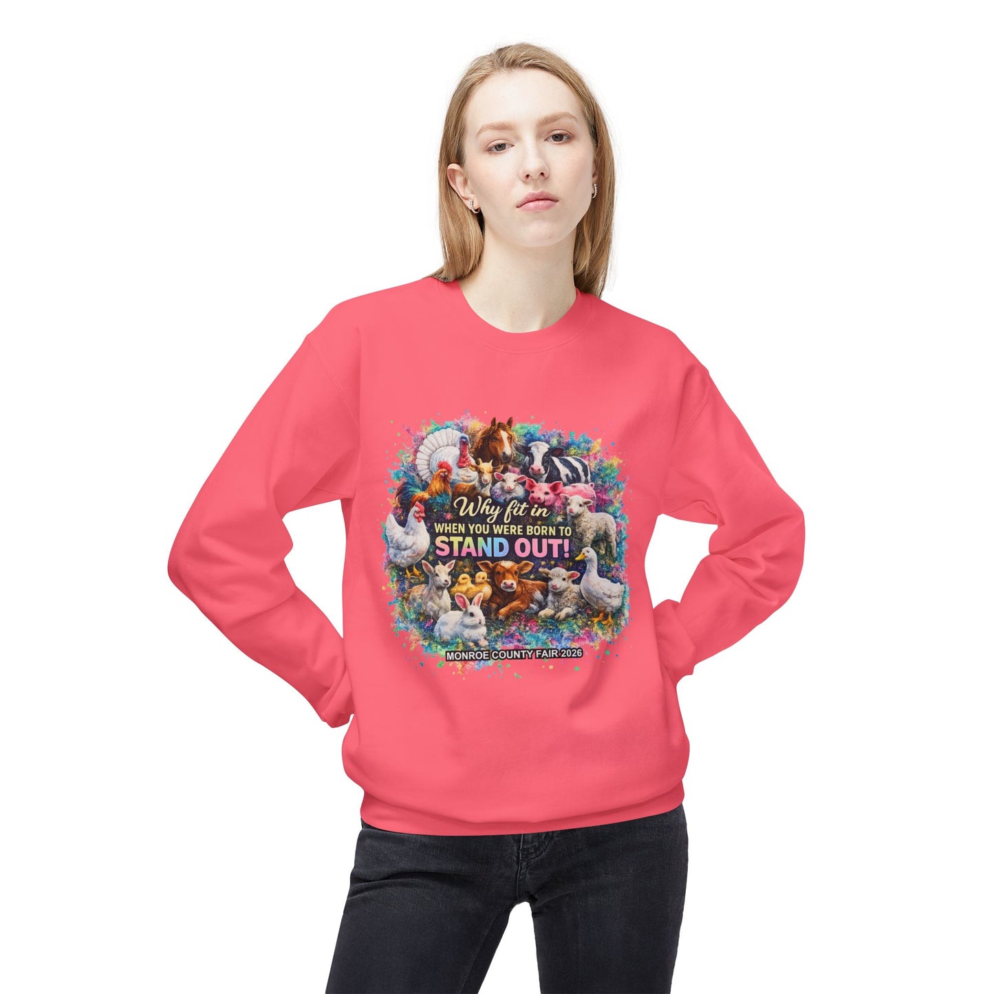 MONROE COUNTY FAIR 2026 - Crewneck Sweatshirt