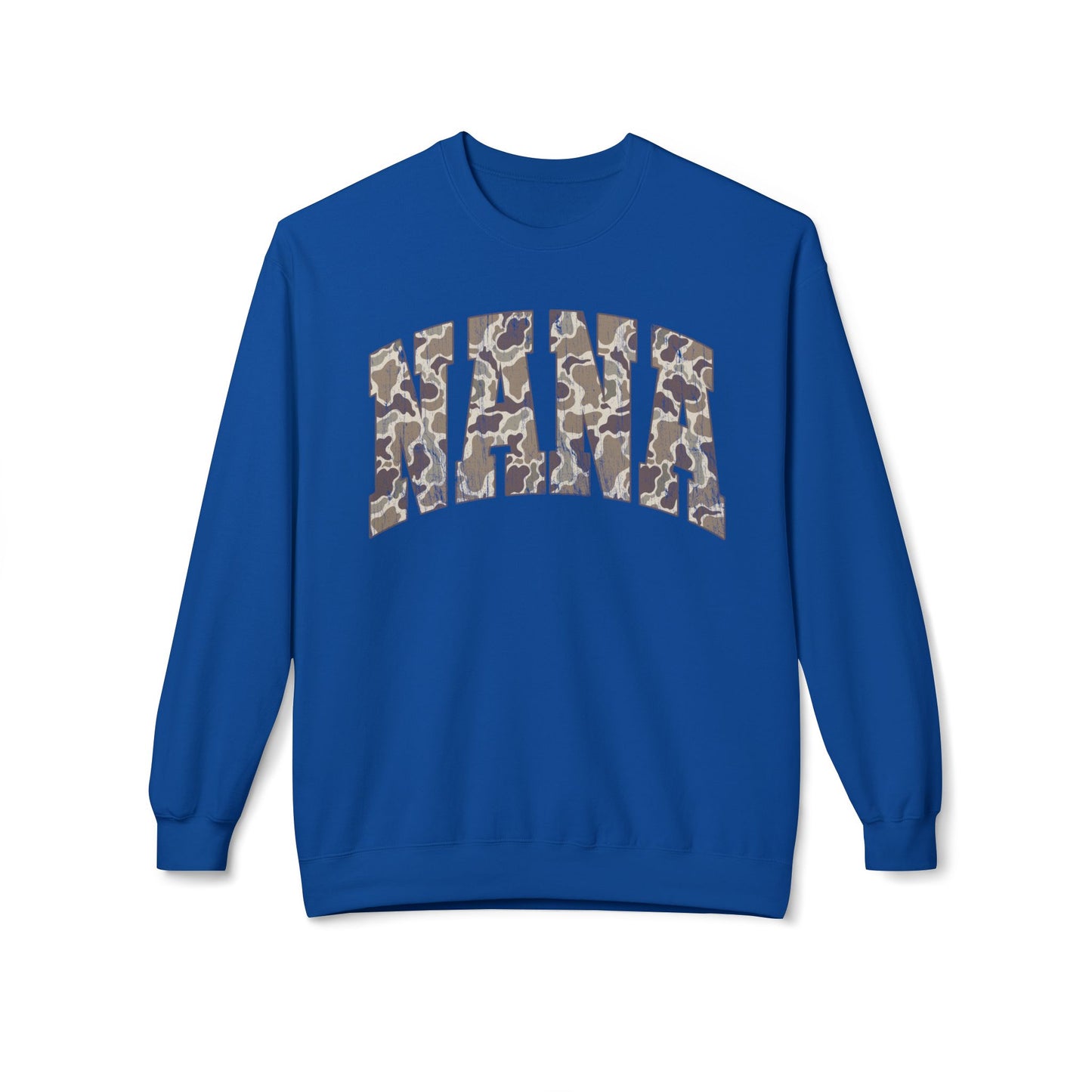 Nana Camo2 Crewneck Sweatshirt