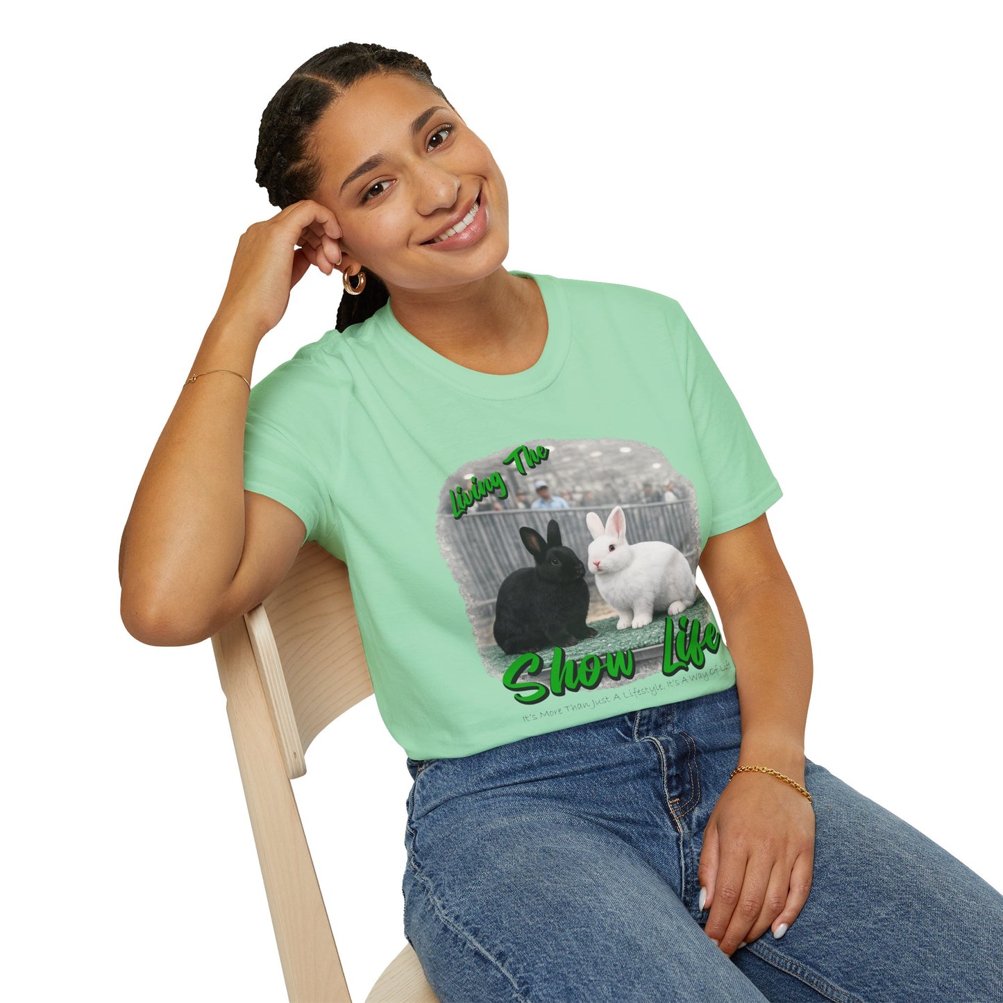 Living the Show Life - Rabbits - Unisex T-Shirt