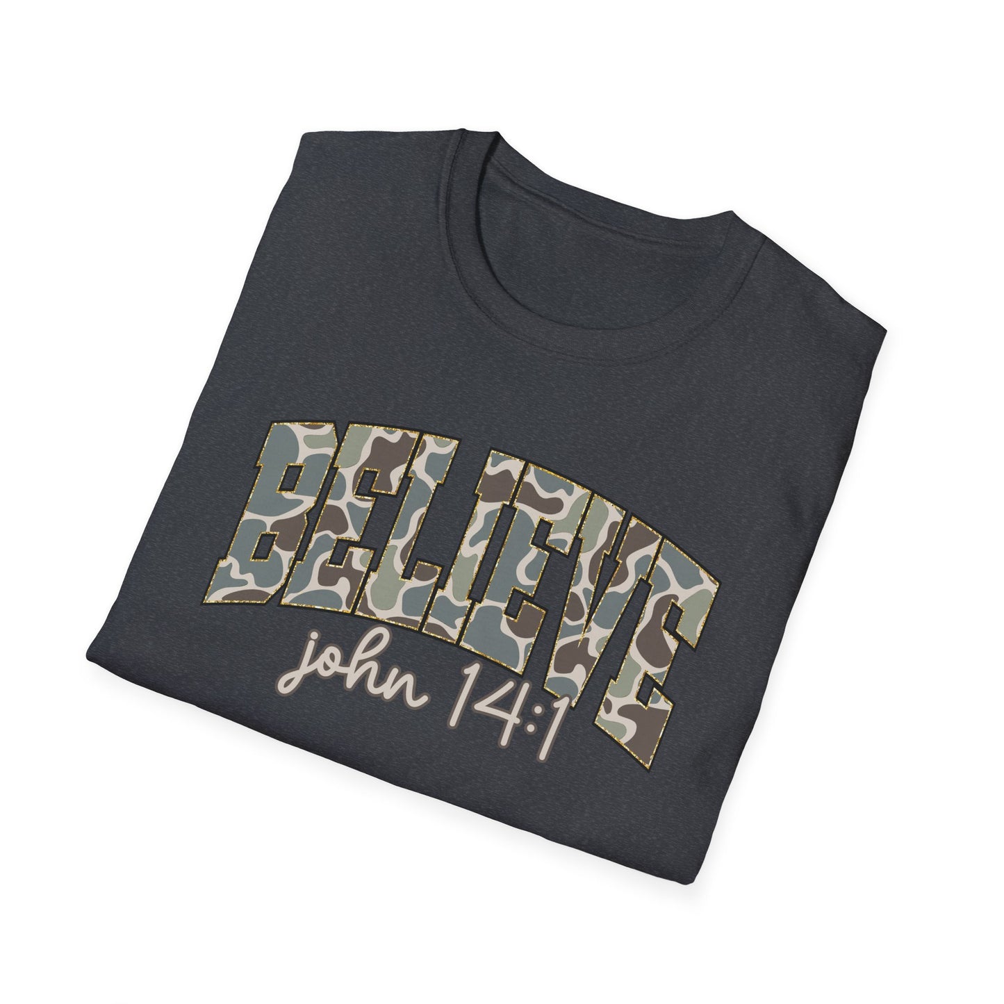 BELIEVE Camo T-Shirt