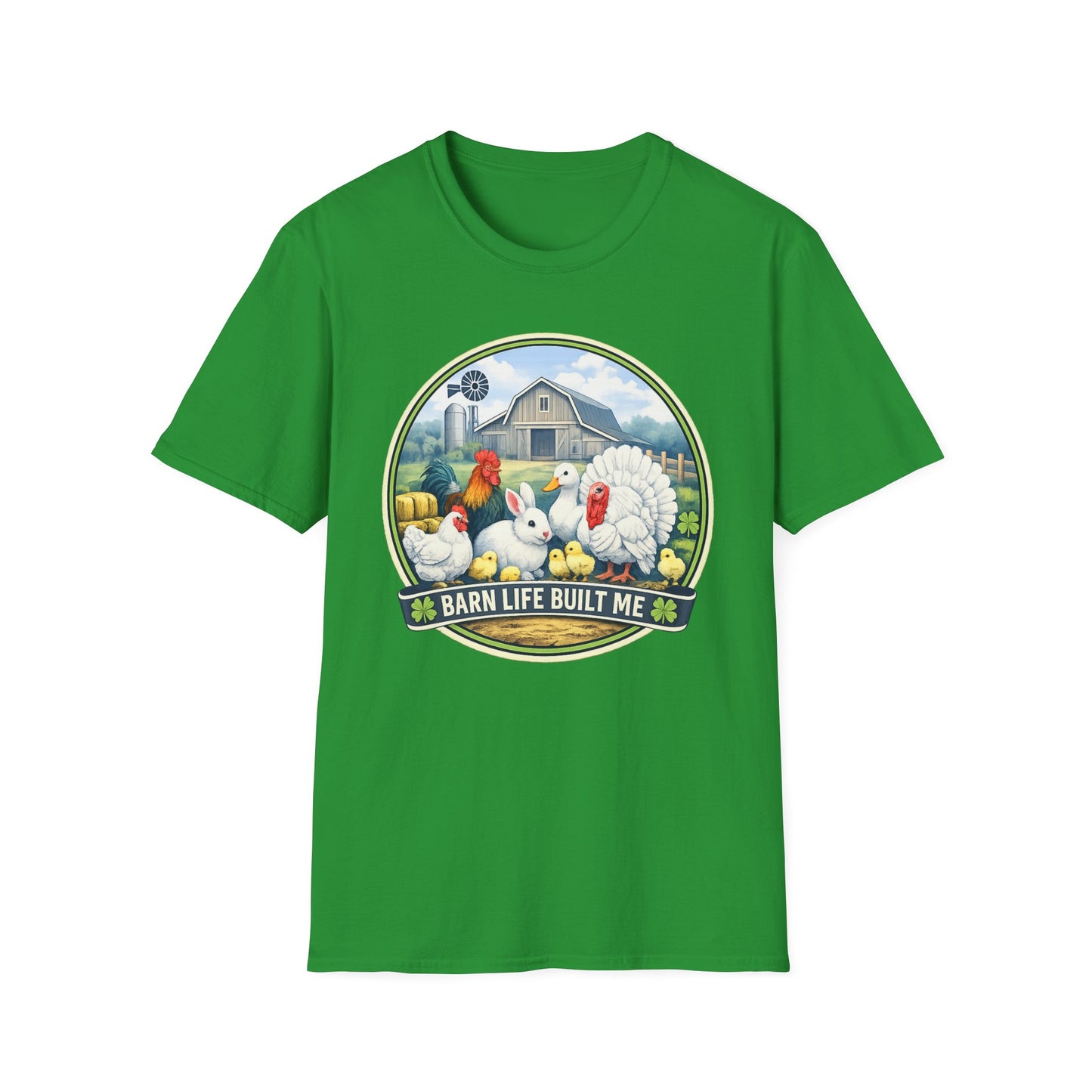 BARN LIFE BUILT ME - Small Animals - Unisex T-Shirt