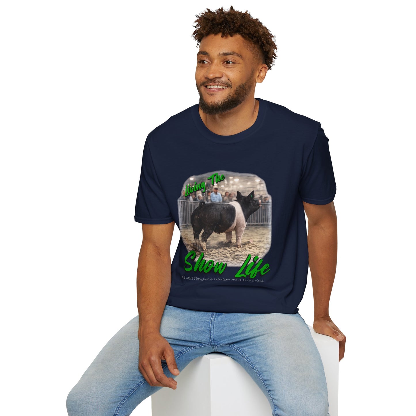 Living the Show Life - Pigs - Unisex T-Shirt